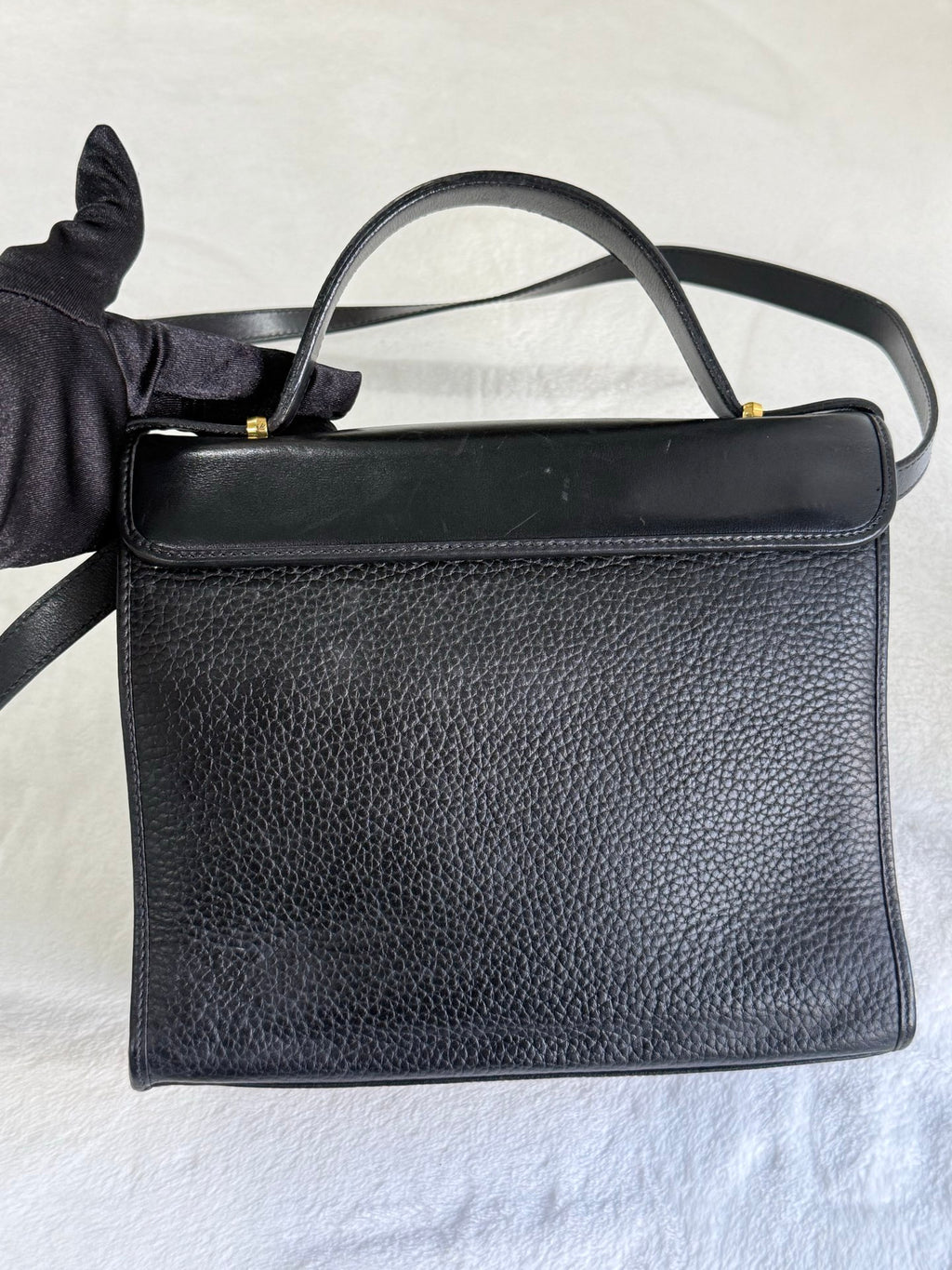 CHRISTIAN DIOR 2way Kelly Caiver Handbag