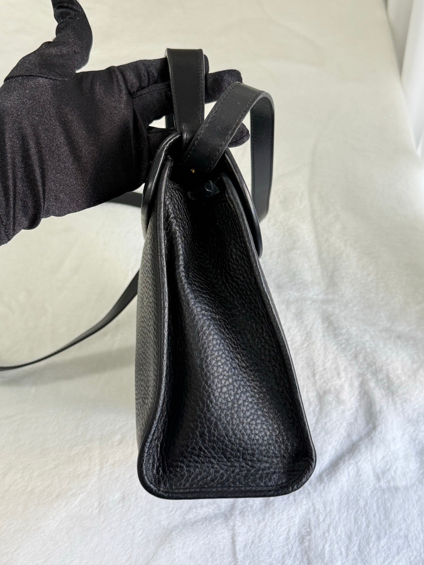 CHRISTIAN DIOR 2way Kelly Caiver Handbag