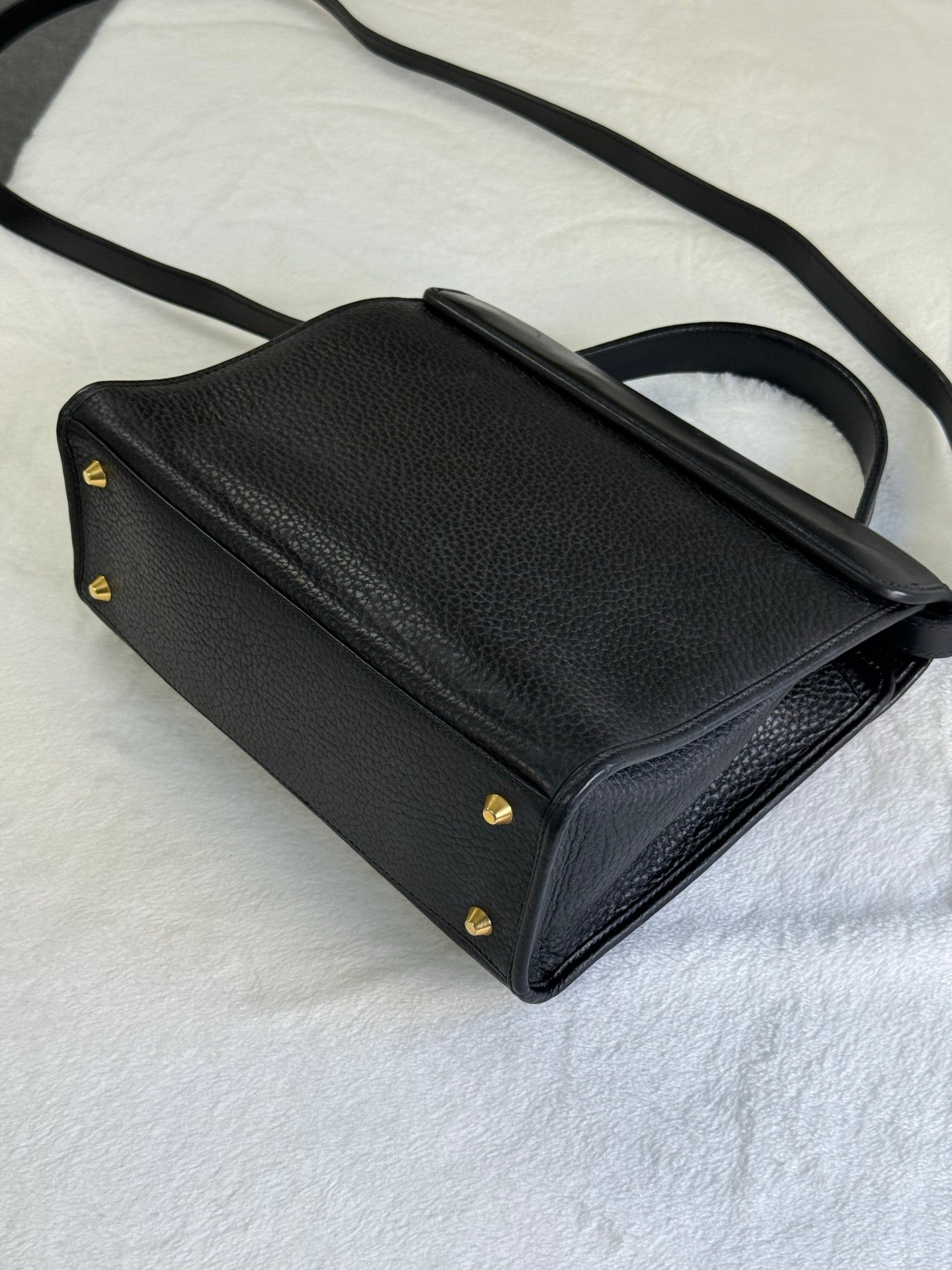 CHRISTIAN DIOR 2way Kelly Caiver Handbag