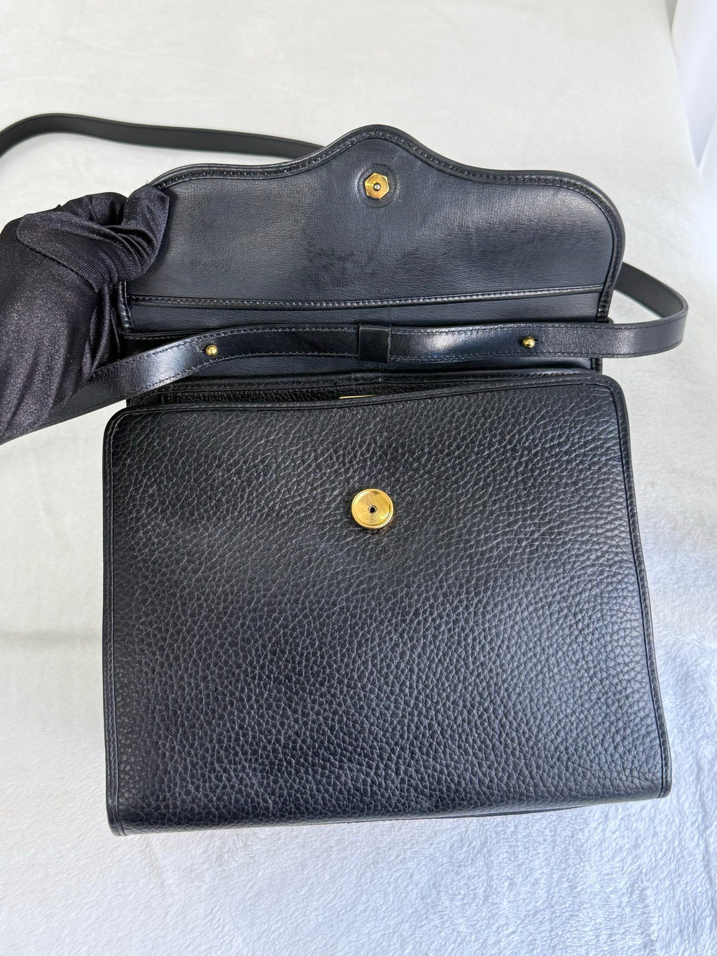 CHRISTIAN DIOR 2way Kelly Caiver Handbag