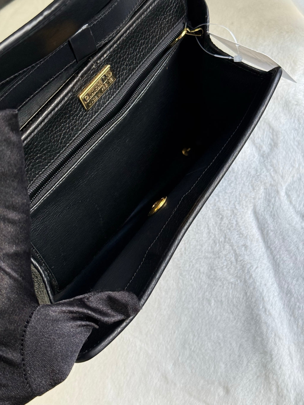 CHRISTIAN DIOR 2way Kelly Caiver Handbag