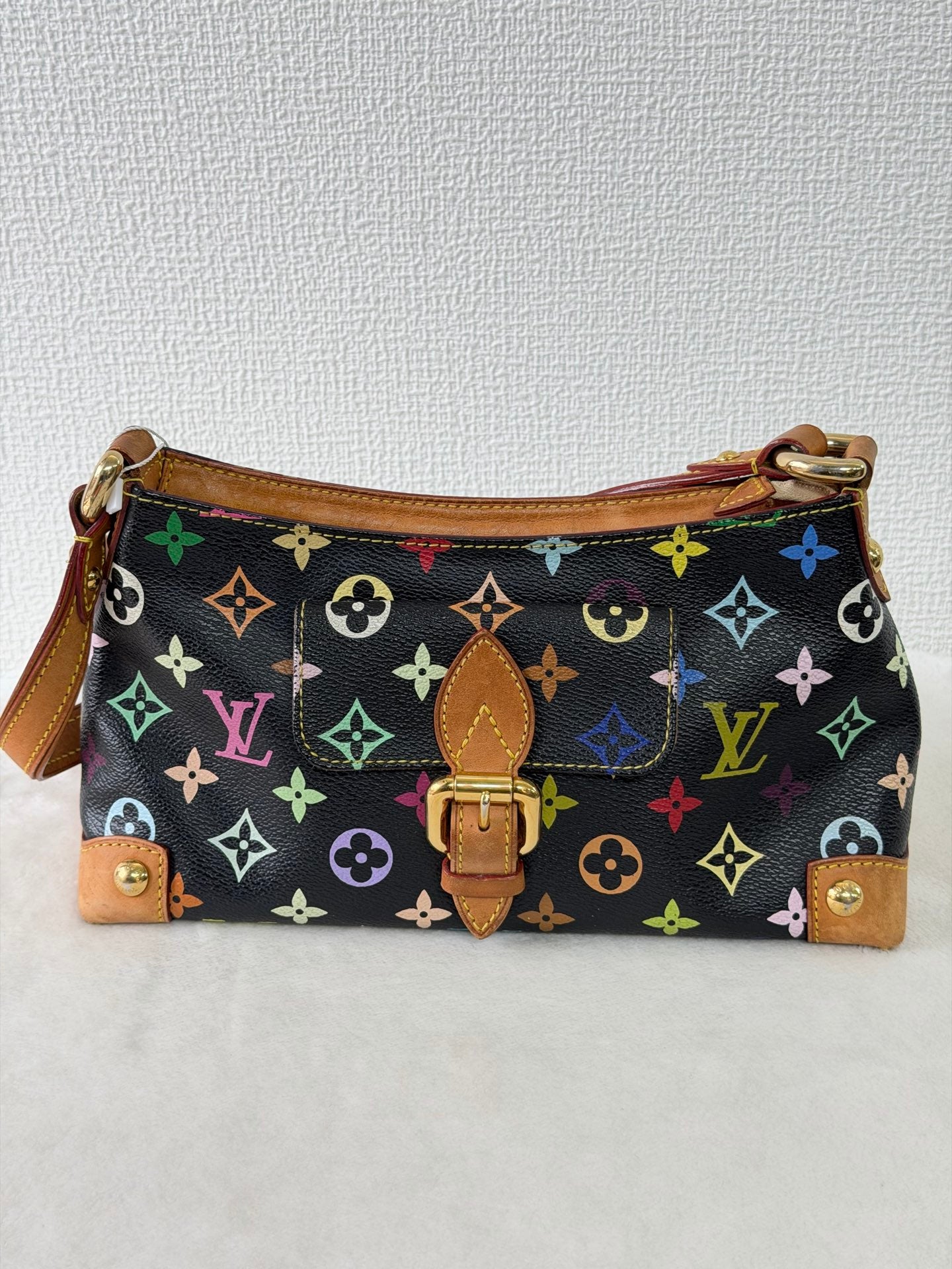 LOUIS VUITTON x Murakami Takashi Multicolor Black Cambridge Bag