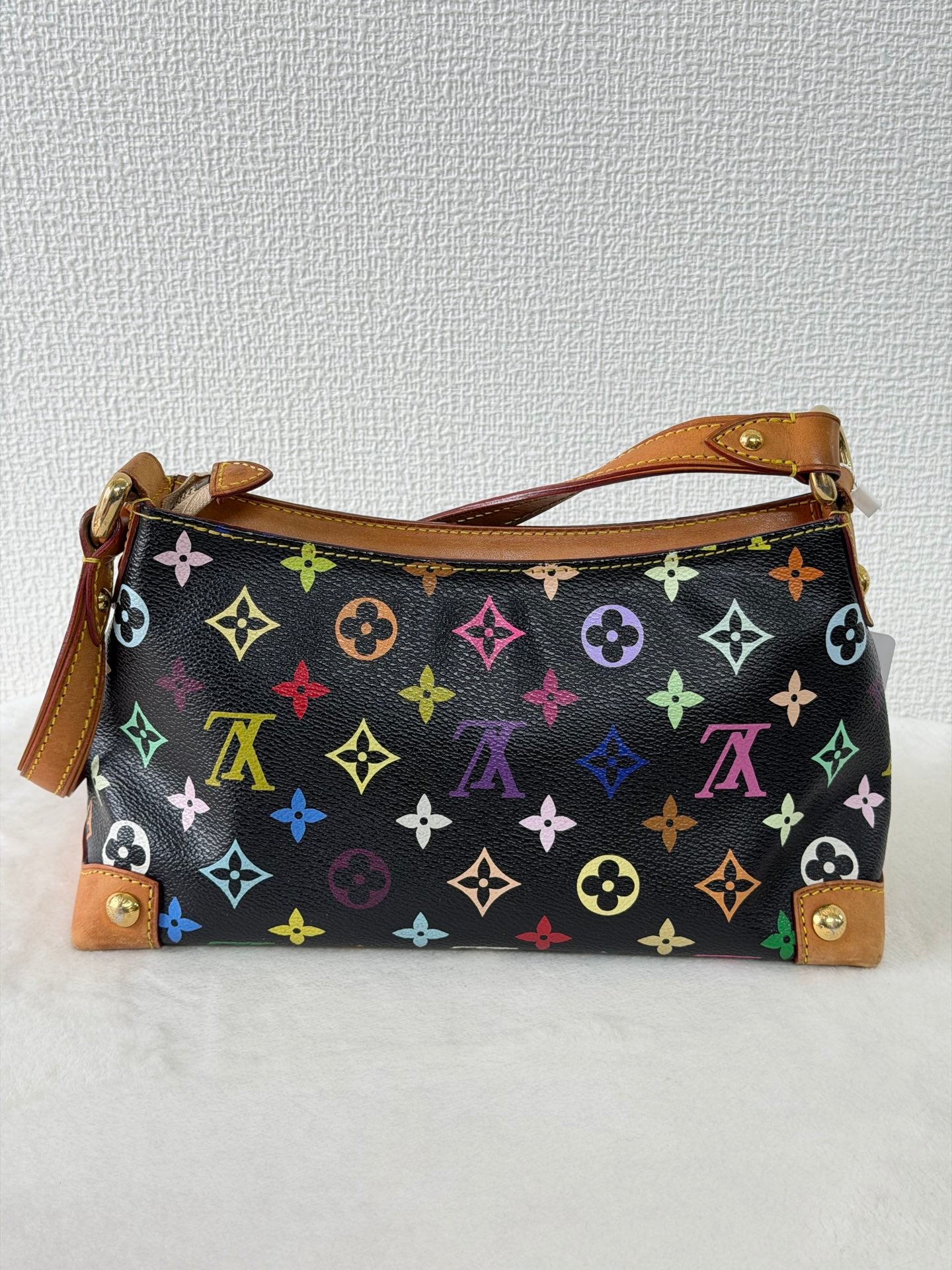 LOUIS VUITTON x Murakami Takashi Multicolor Black Cambridge Bag