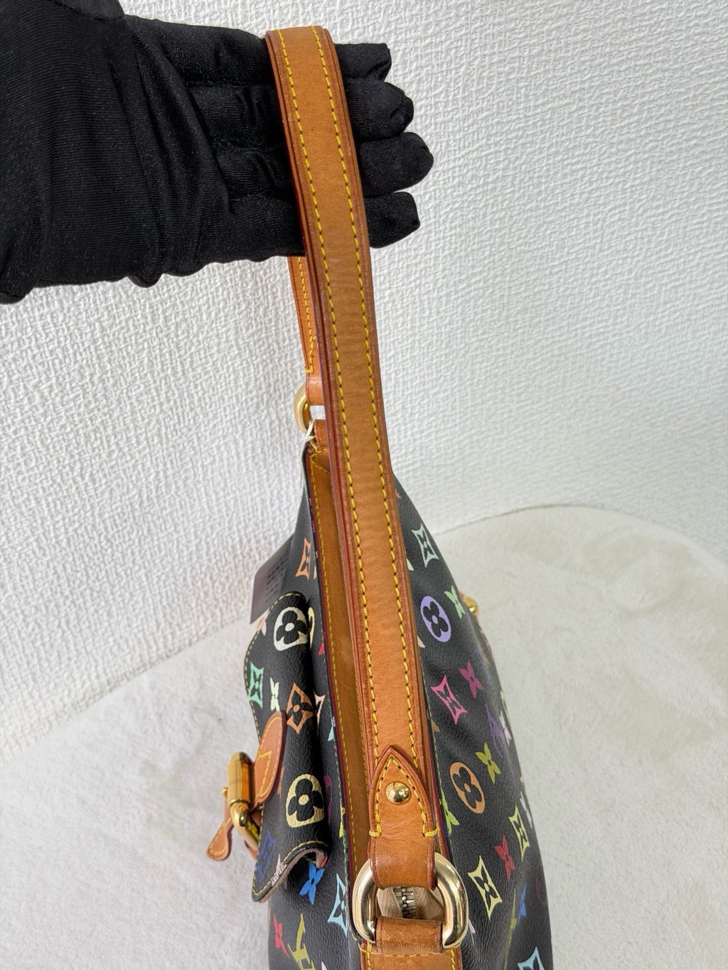 LOUIS VUITTON x Murakami Takashi Multicolor Black Cambridge Bag