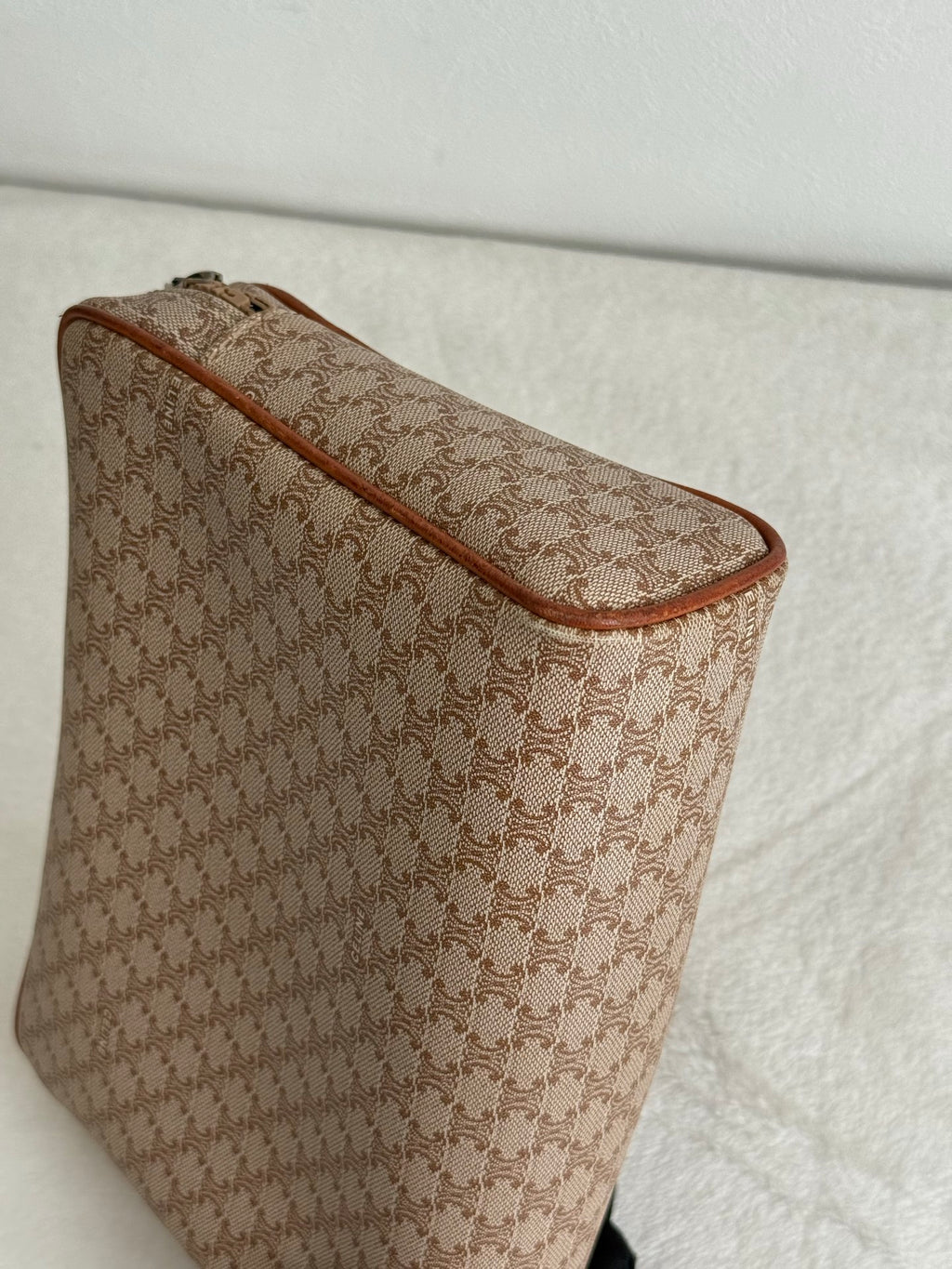 CELINE Macadam Beige Clutch
