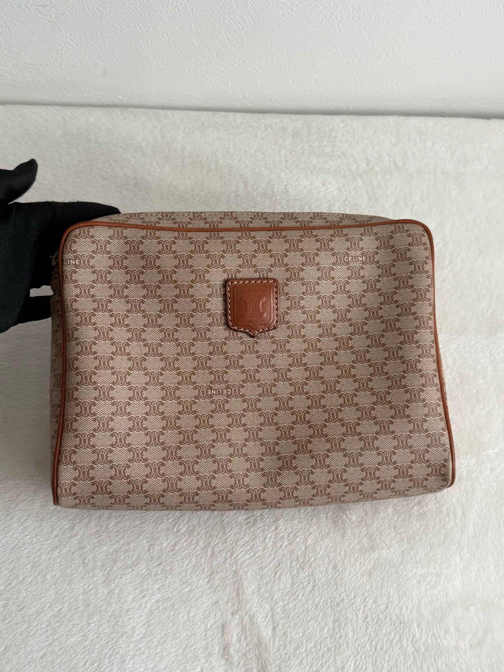 CELINE Macadam Beige Clutch