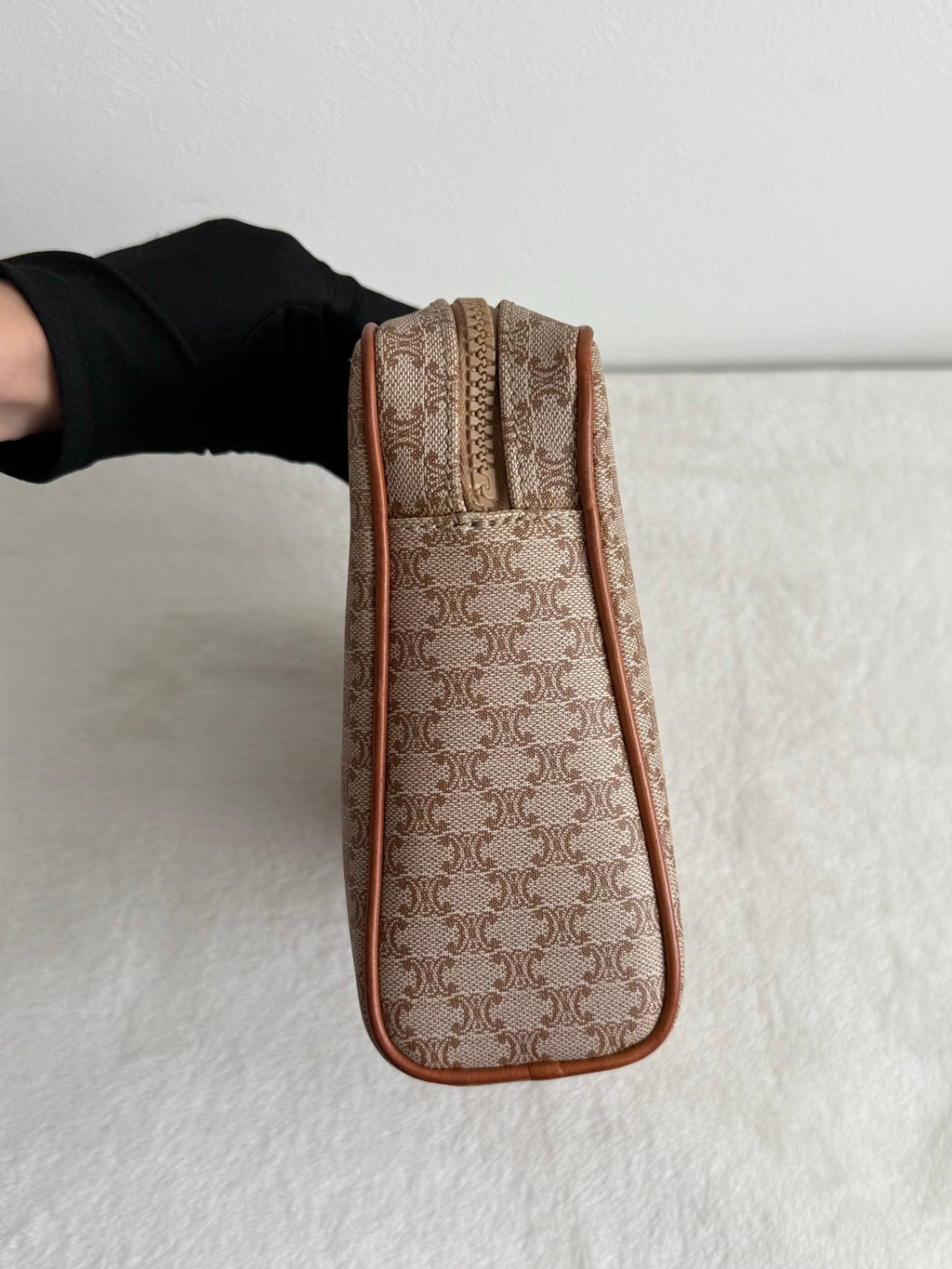 CELINE Macadam Beige Clutch