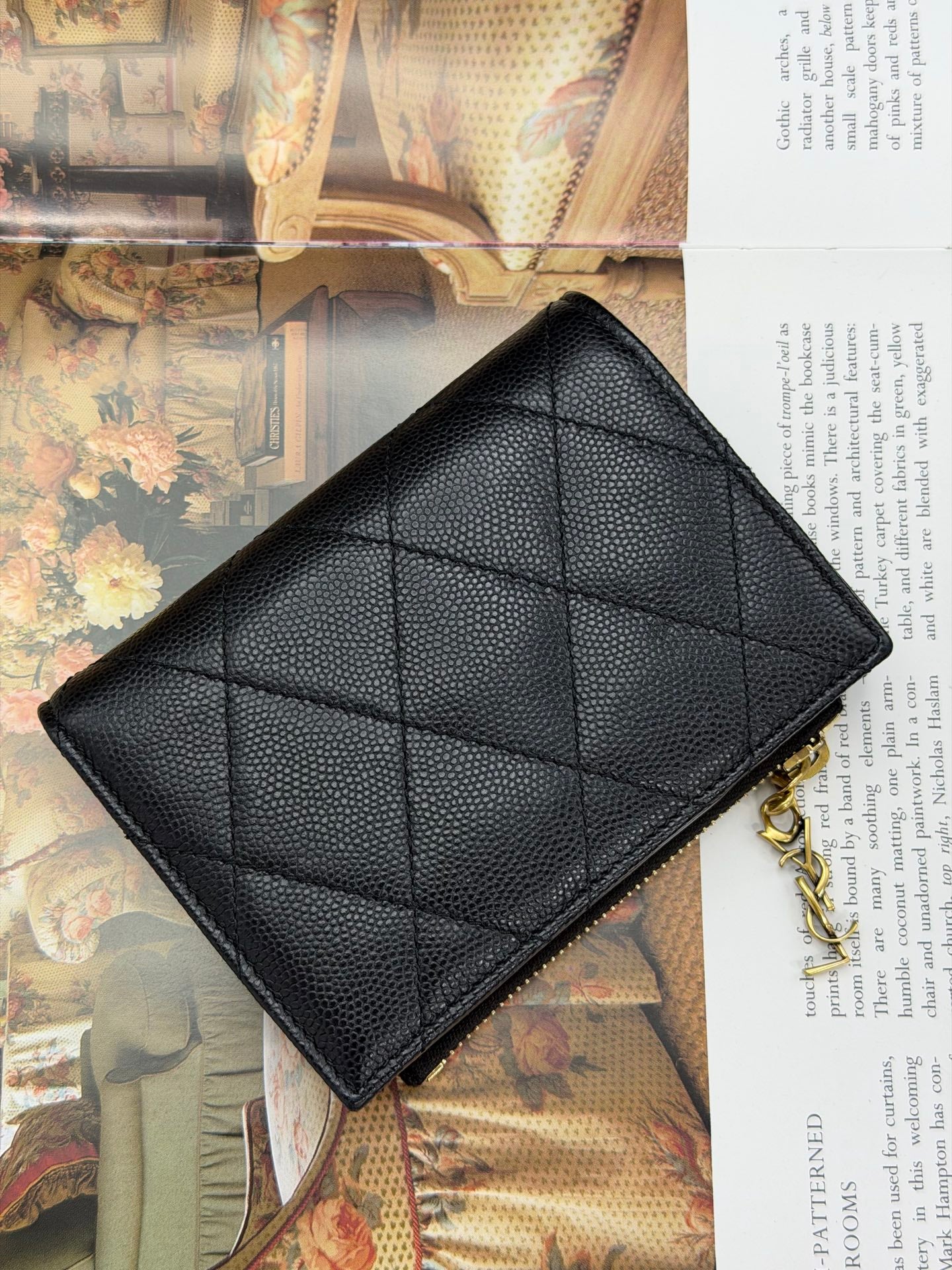 Yves Saint Laurent Caiver Bifold Wallet