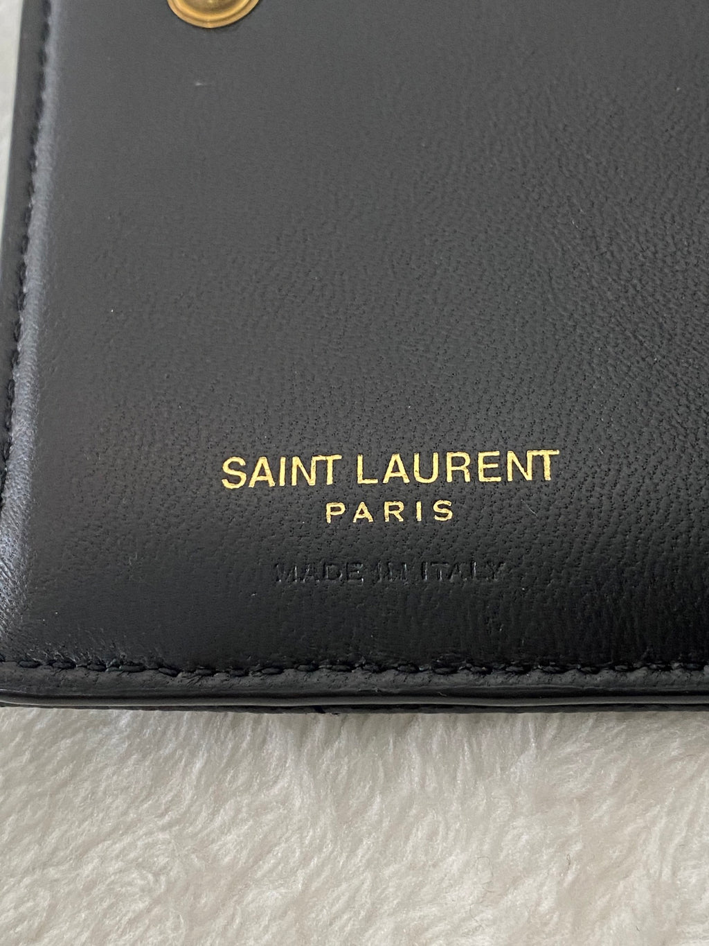 Yves Saint Laurent Caiver Bifold Wallet