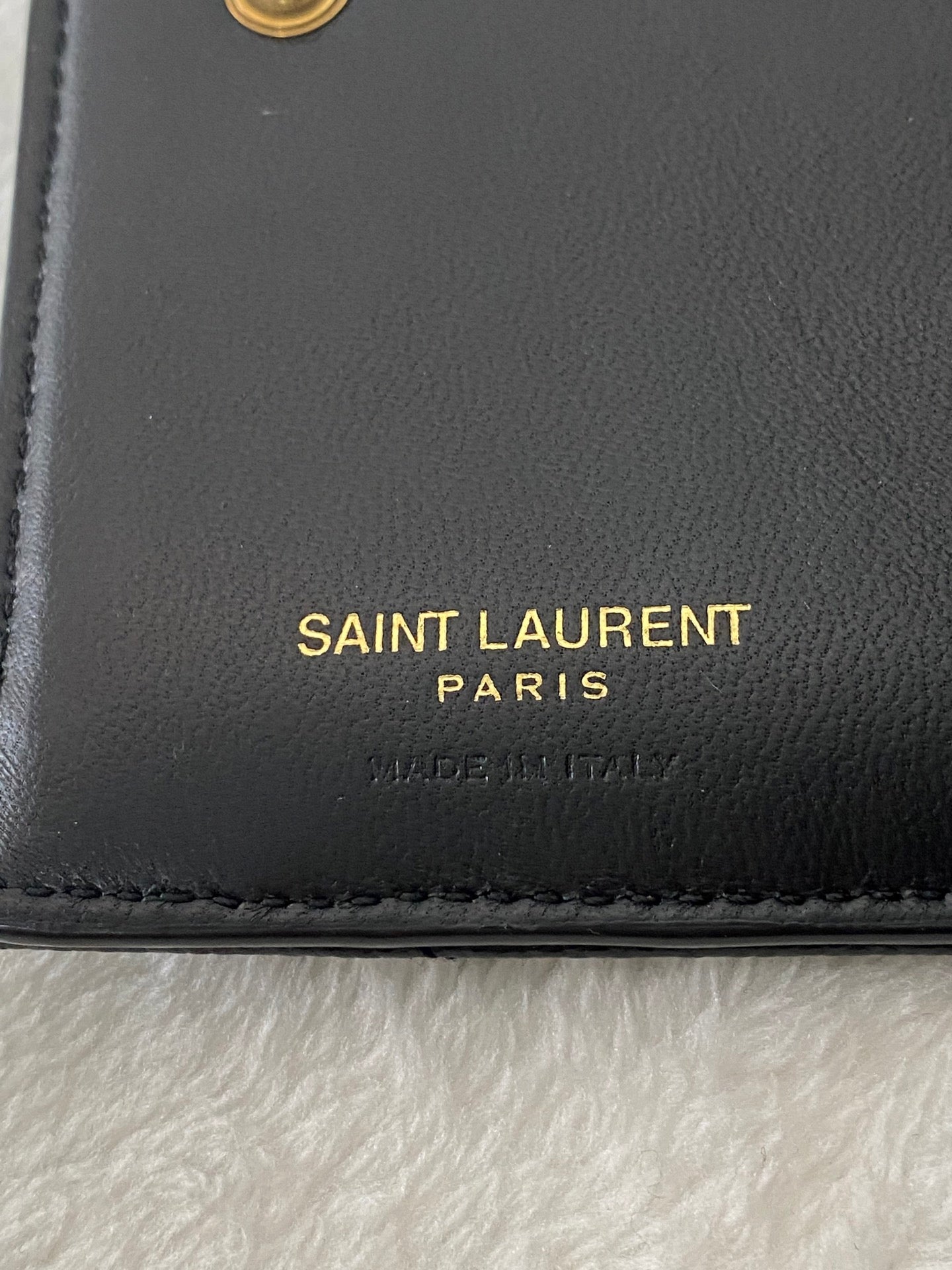 Yves Saint Laurent Caiver Bifold Wallet
