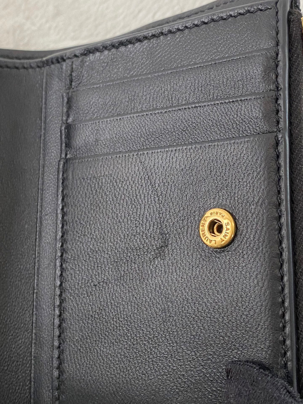 Yves Saint Laurent Caiver Bifold Wallet