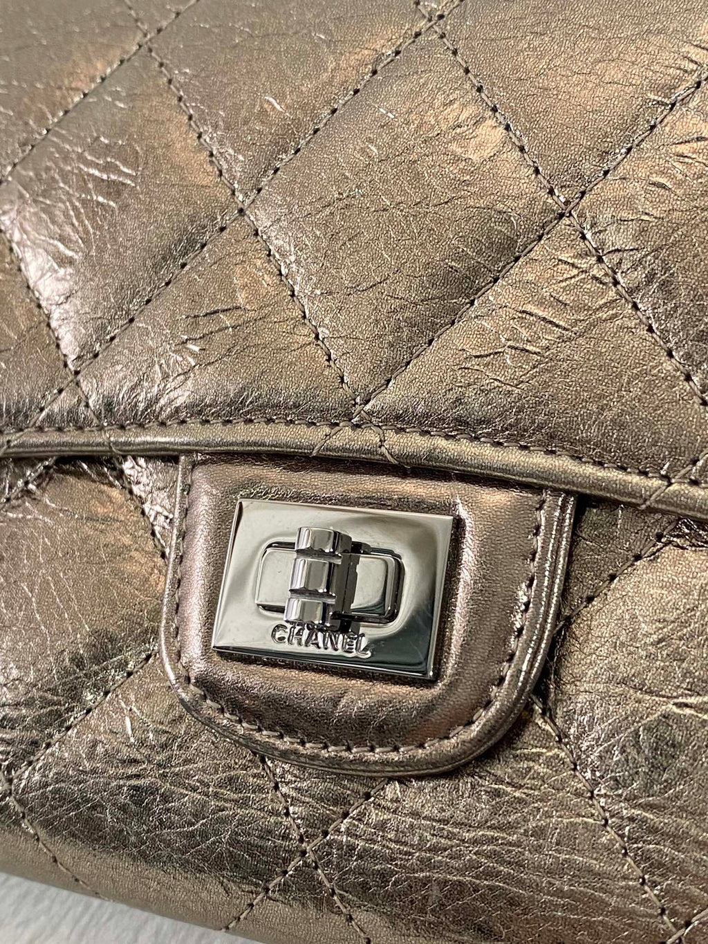 CHANEL 2.55 Trifold Wallet