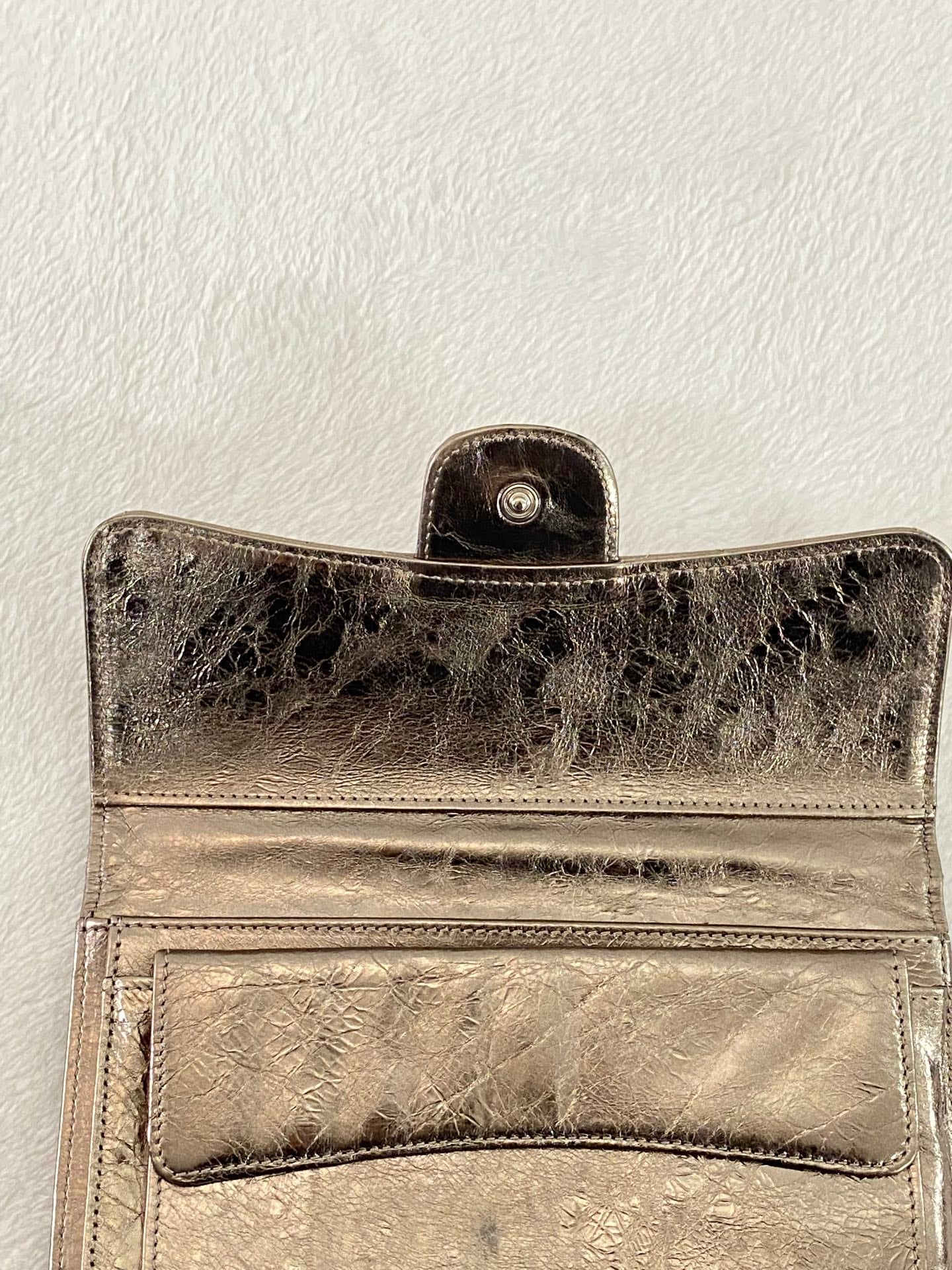 CHANEL 2.55 Trifold Wallet