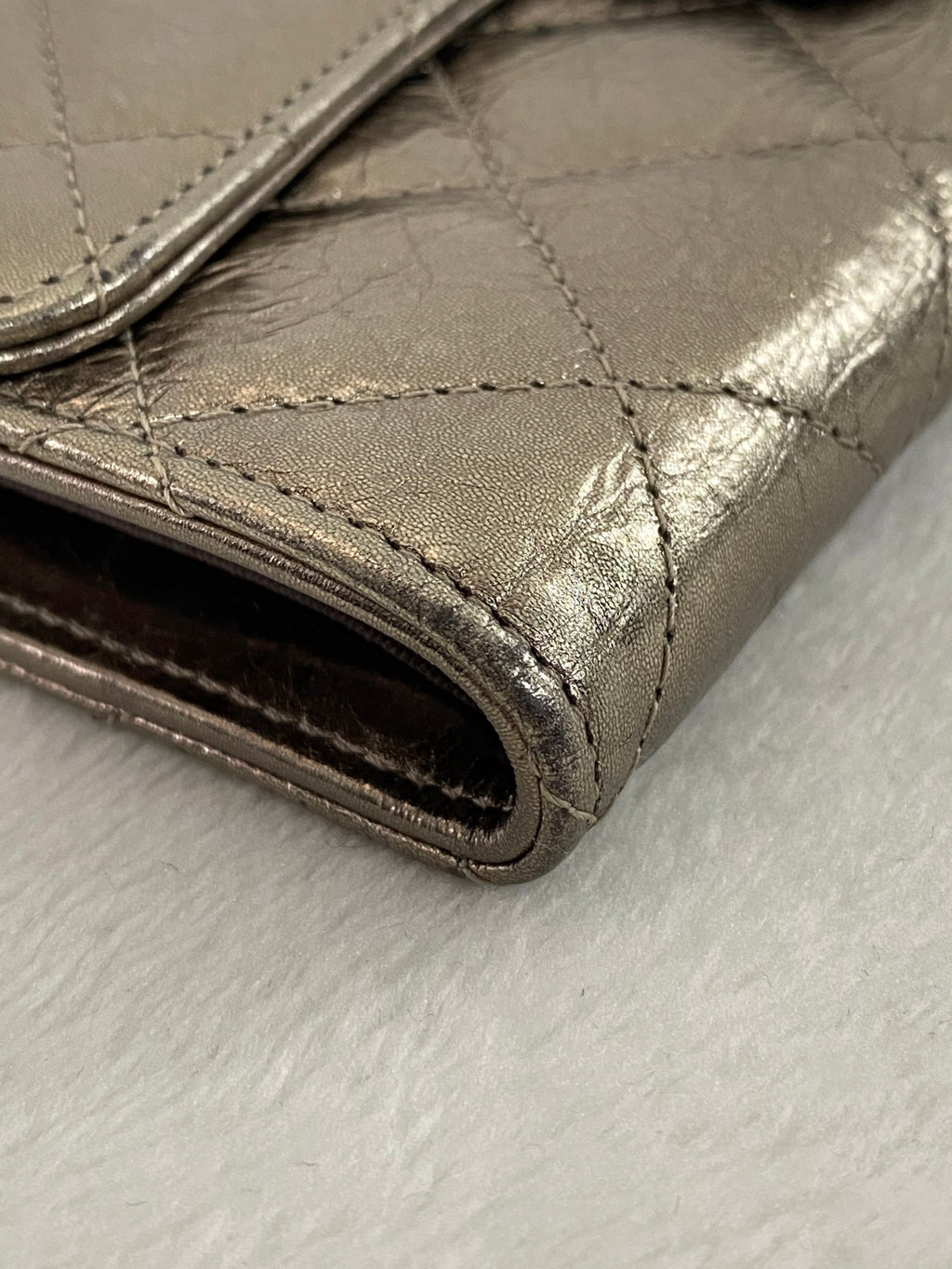 CHANEL 2.55 Trifold Wallet