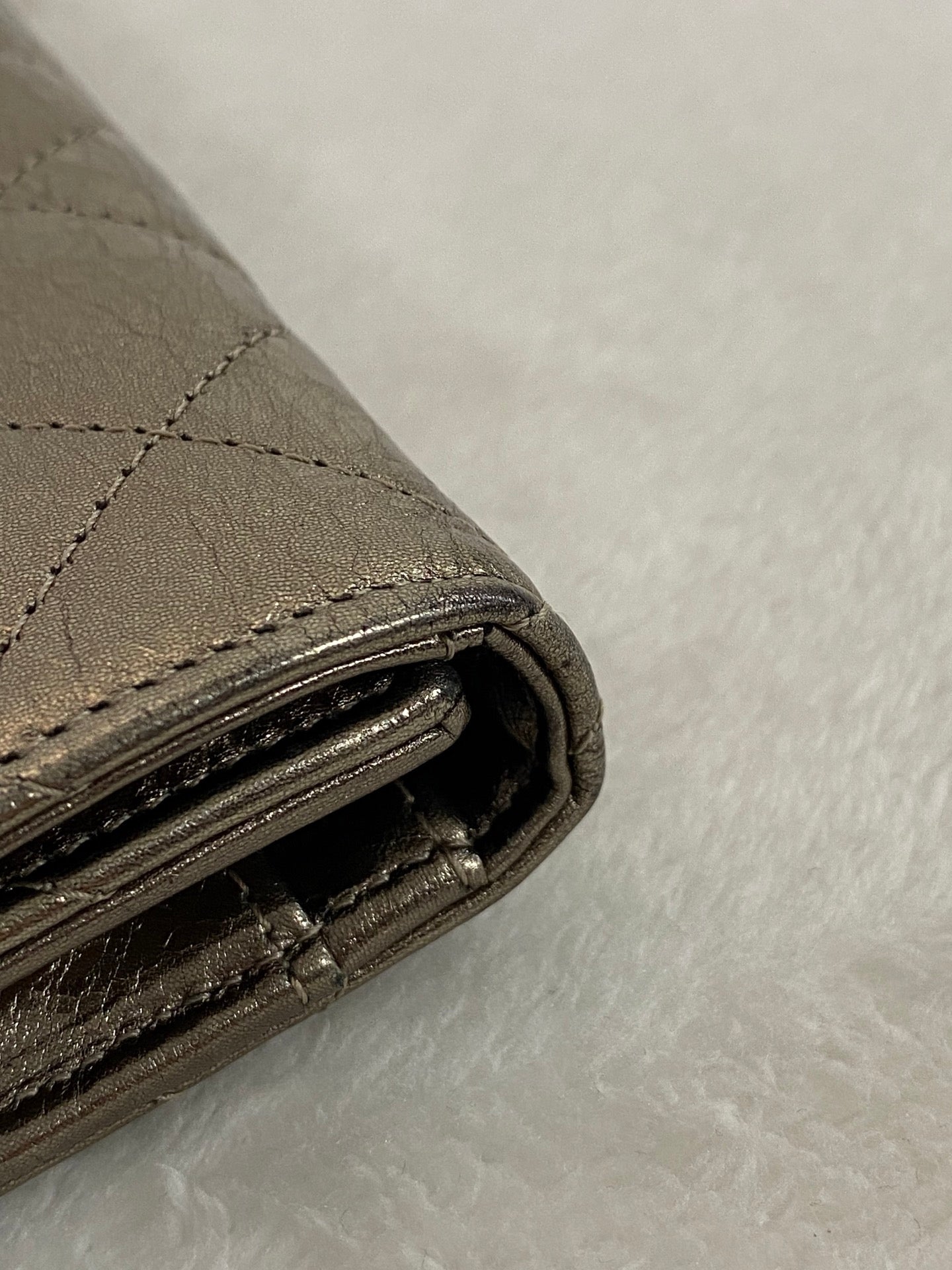 CHANEL 2.55 Trifold Wallet