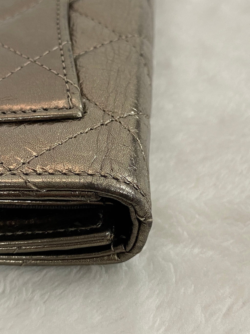 CHANEL 2.55 Trifold Wallet