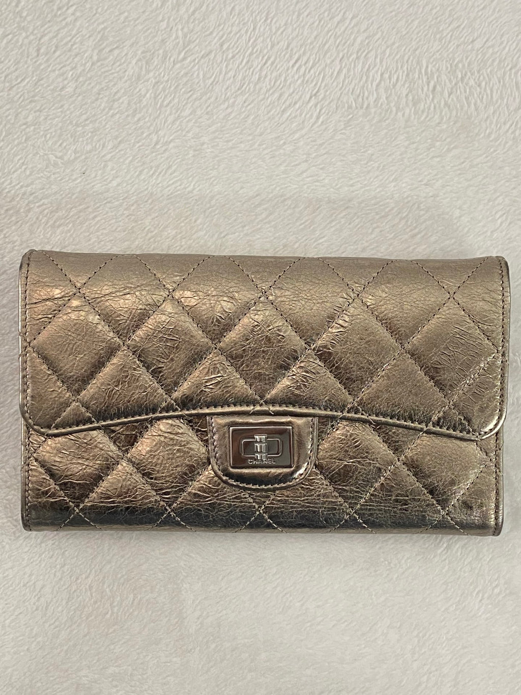 CHANEL 2.55 Trifold Wallet