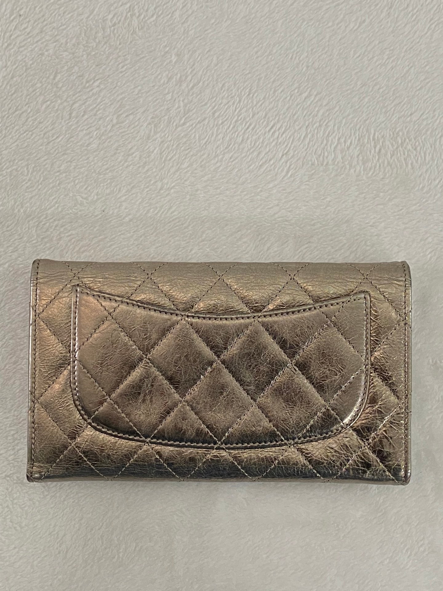 CHANEL 2.55 Trifold Wallet