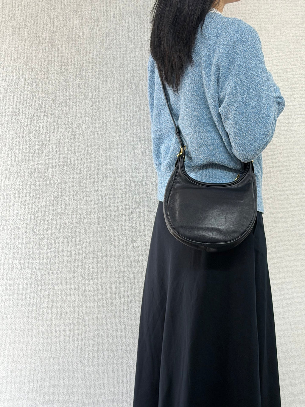 CHRISTIAN DIOR Half-moon Geniune Shoulderbag