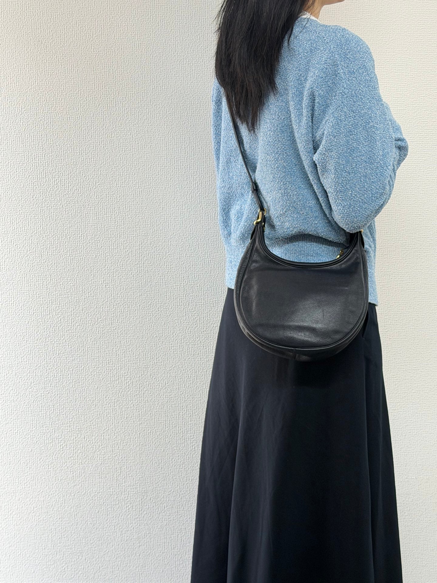 CHRISTIAN DIOR Half-moon Geniune Shoulderbag