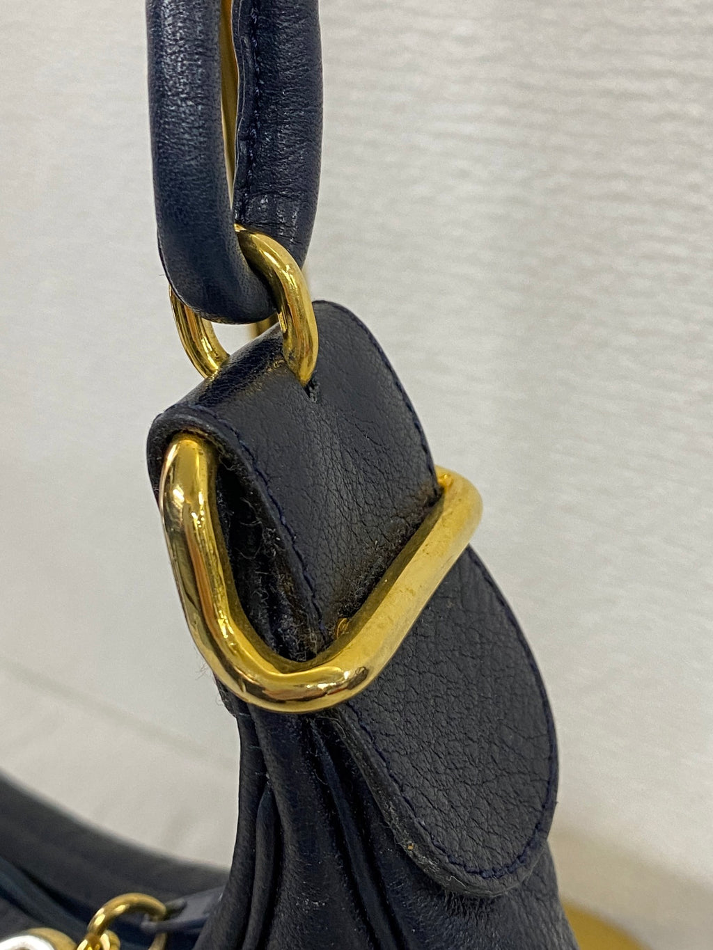 CHRISTIAN DIOR Half-moon Geniune Shoulderbag