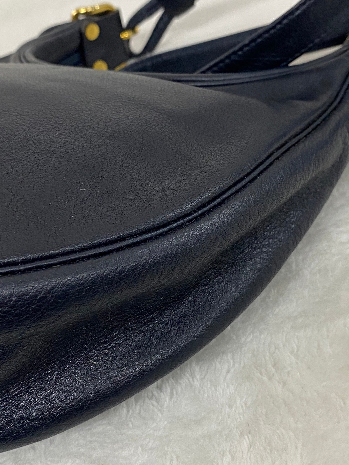 CHRISTIAN DIOR Half-moon Geniune Shoulderbag
