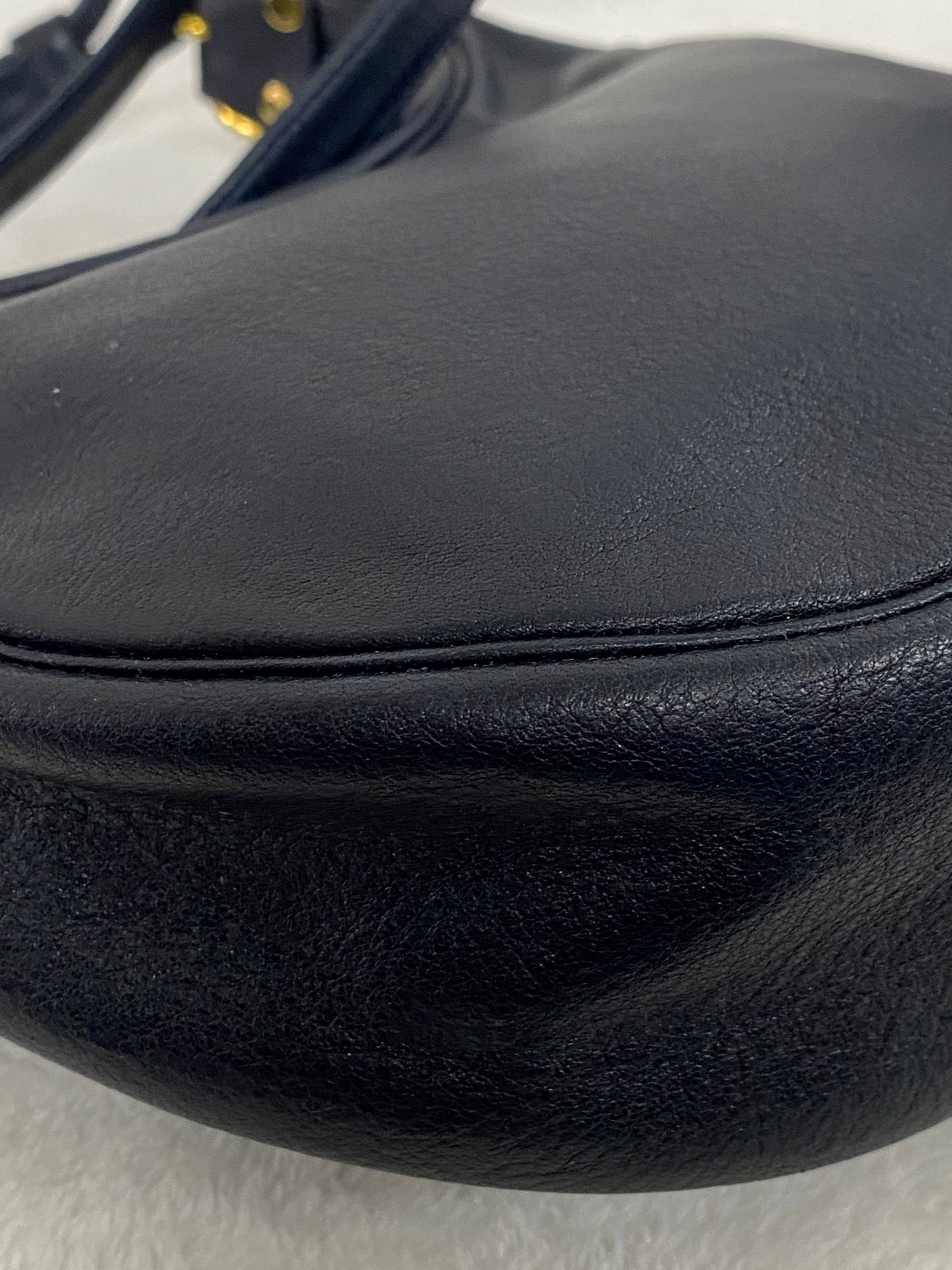 CHRISTIAN DIOR Half-moon Geniune Shoulderbag