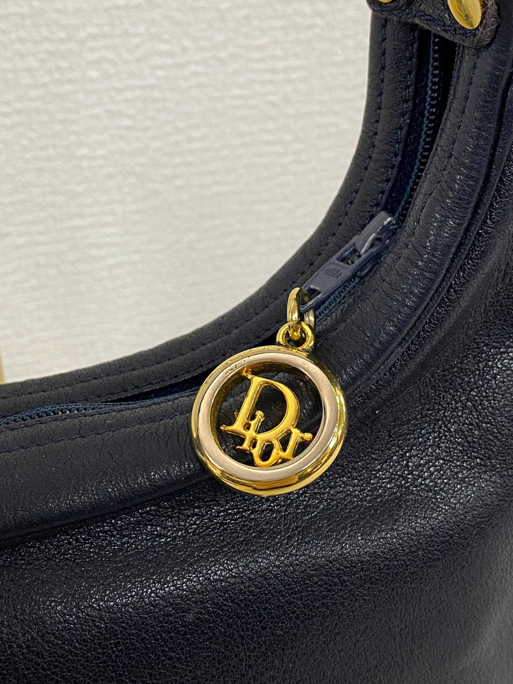 CHRISTIAN DIOR Half-moon Geniune Shoulderbag