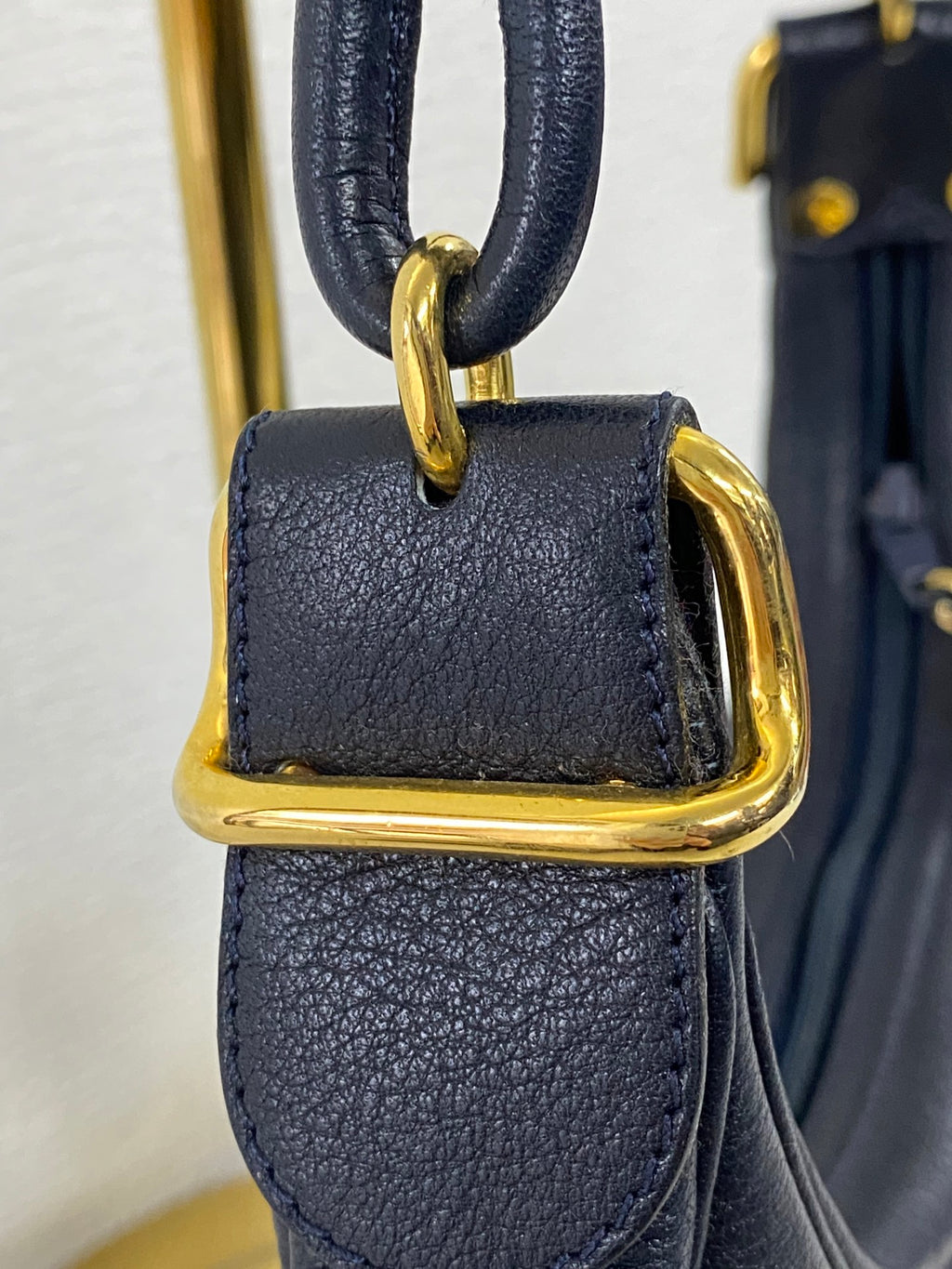 CHRISTIAN DIOR Half-moon Geniune Shoulderbag