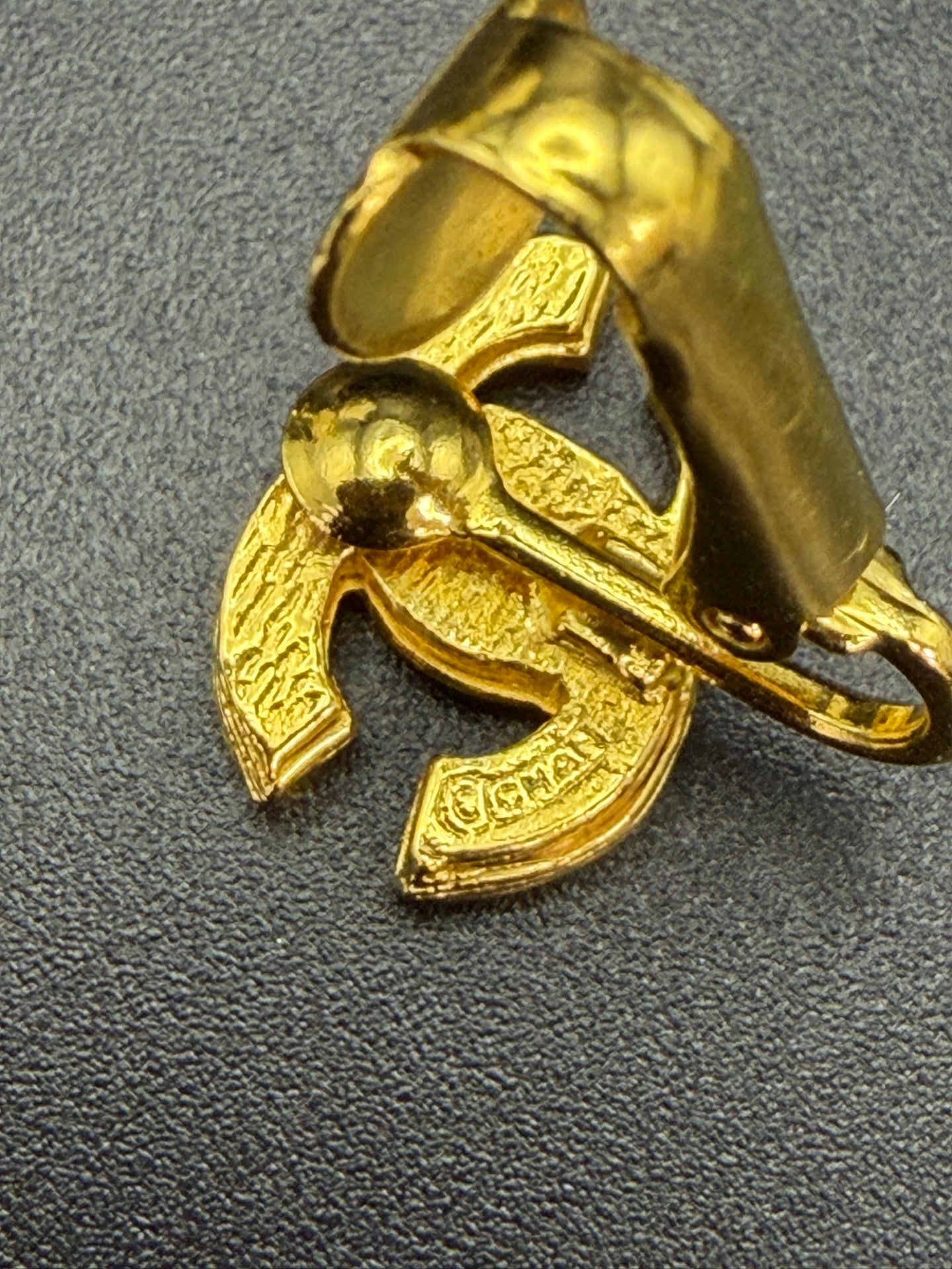 CHANEL Double-C Ear Clips