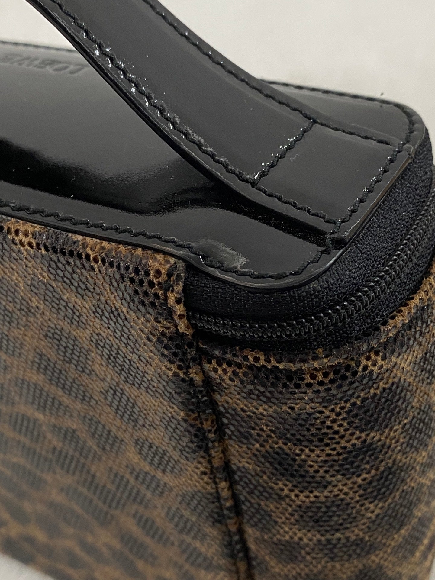 LOEWE Leopard Pattern Vinyl Mini Box