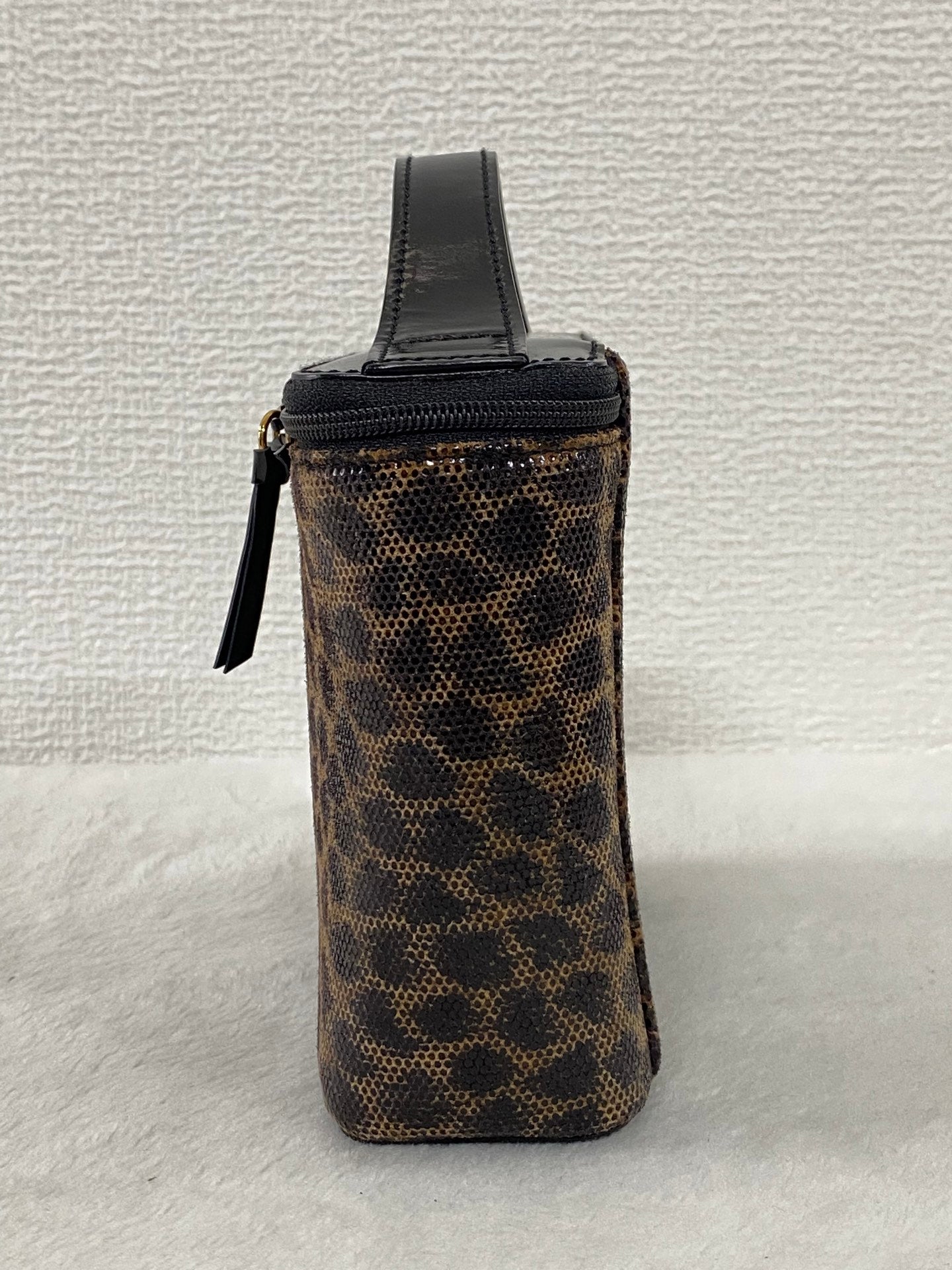 LOEWE Leopard Pattern Vinyl Mini Box
