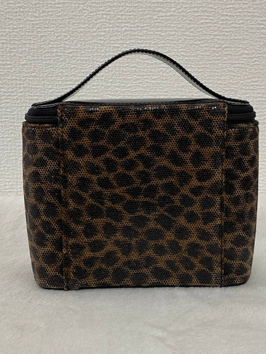 LOEWE Leopard Pattern Vinyl Mini Box