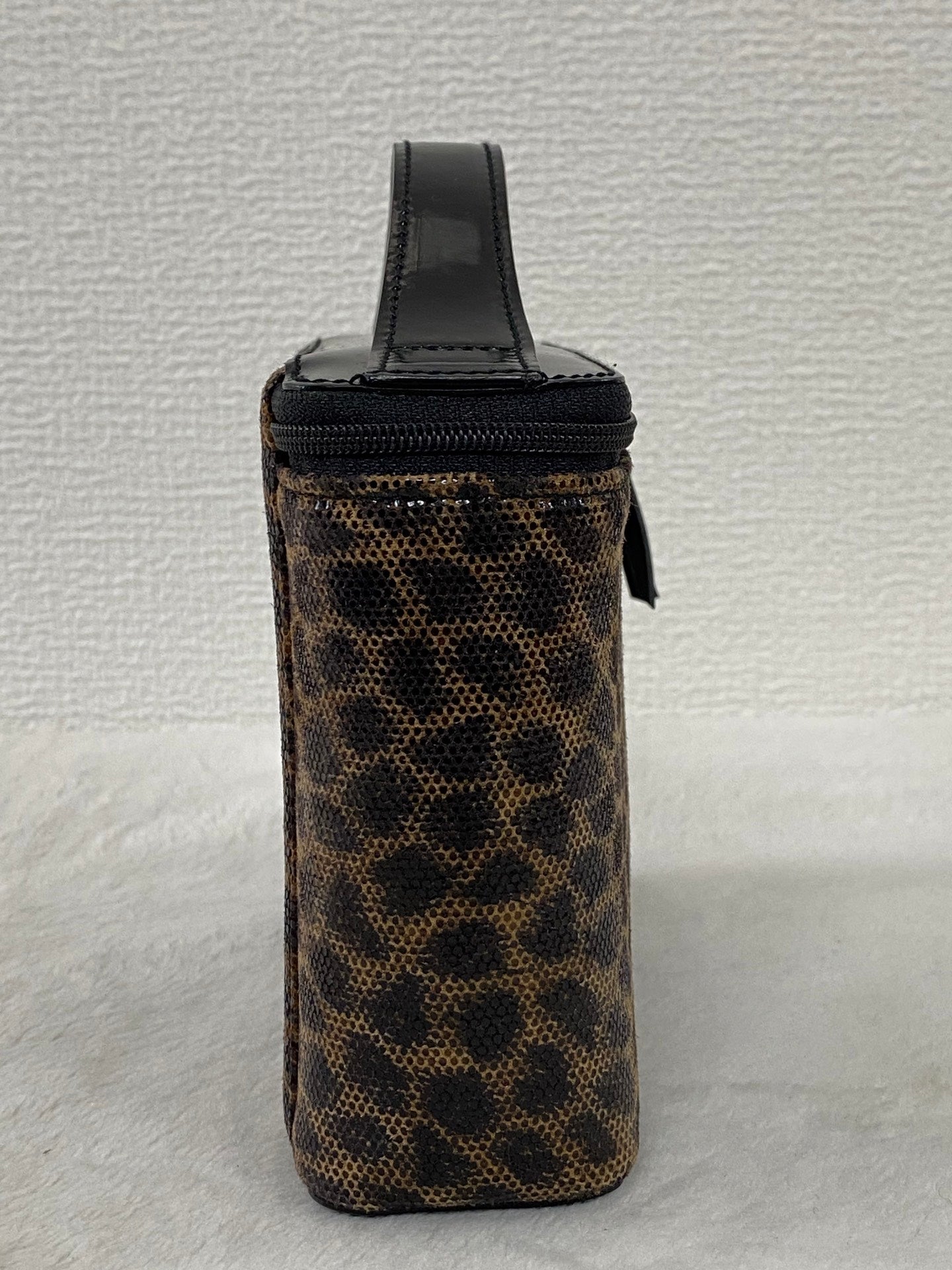 LOEWE Leopard Pattern Vinyl Mini Box