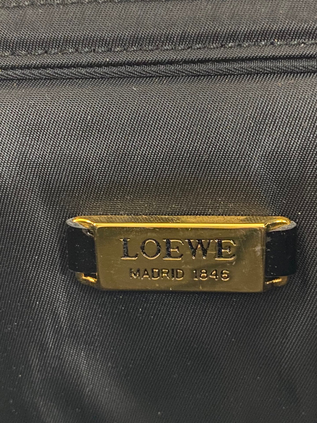 LOEWE Leopard Pattern Vinyl Mini Box