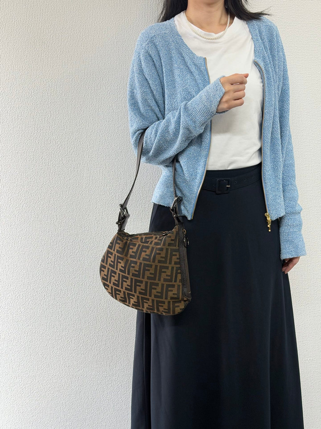 FENDI Zucca Shoulderbag