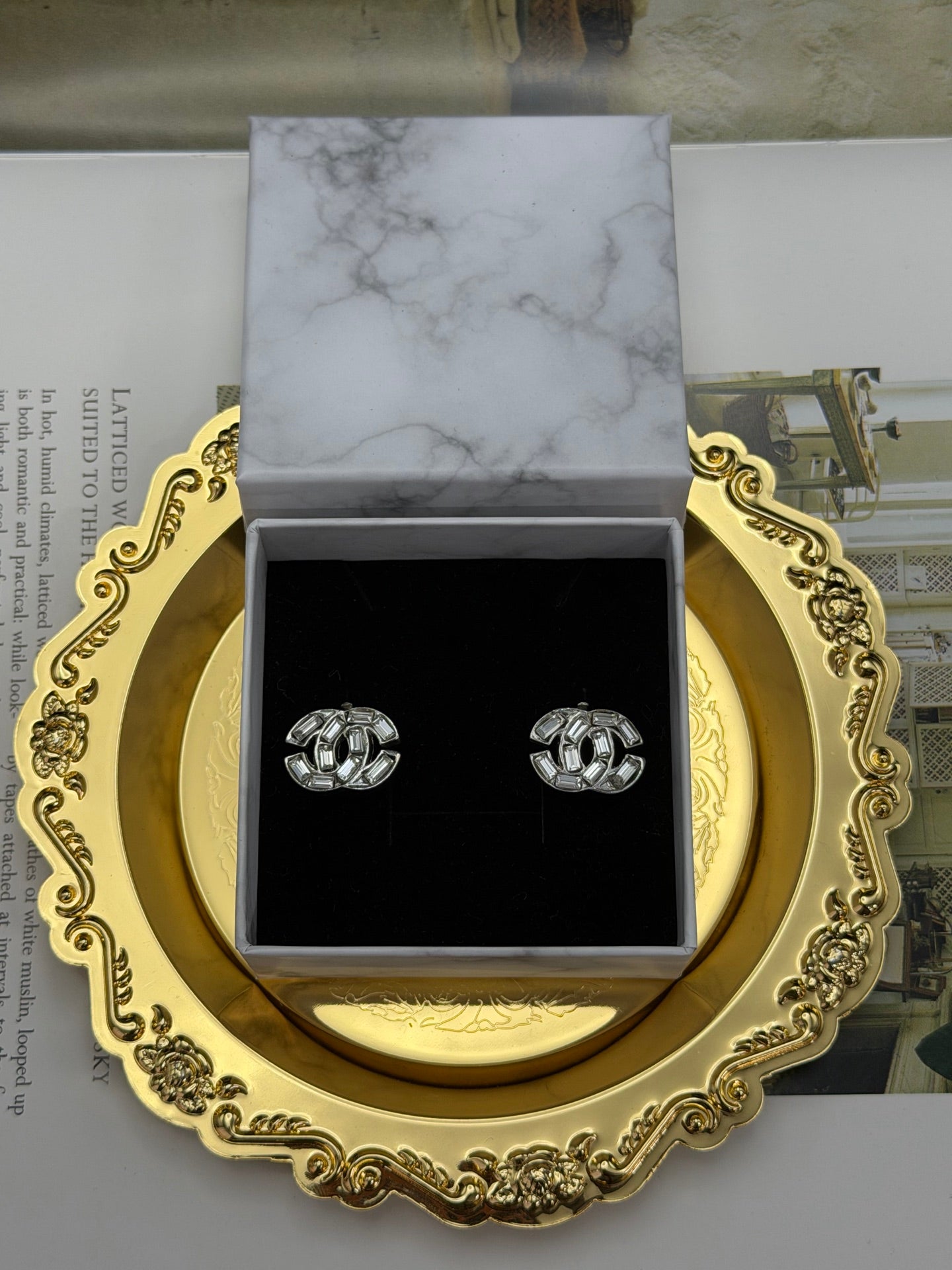 CHANEL Double-C Ear Clip