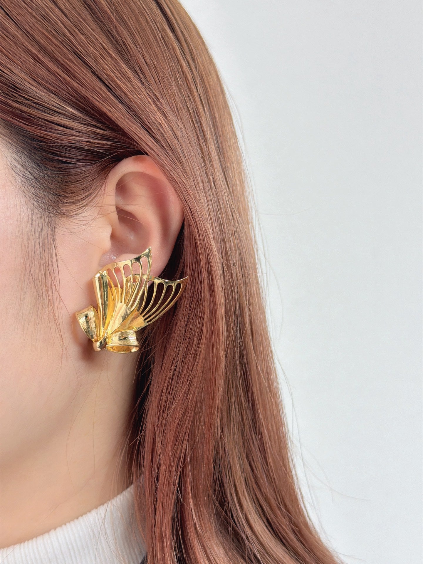 CHRISTIAN DIOR Butterfly Multiple Way Ear Clips