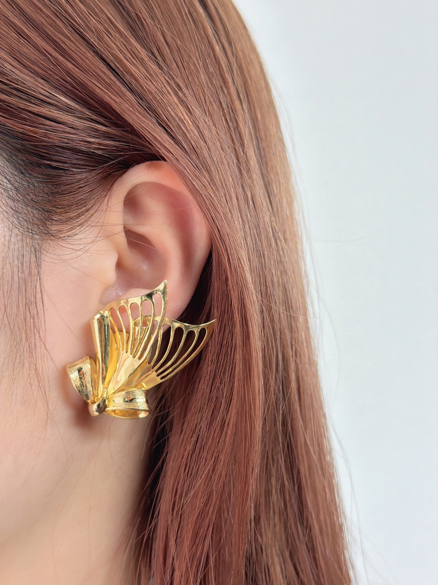 CHRISTIAN DIOR Butterfly Multiple Way Ear Clips