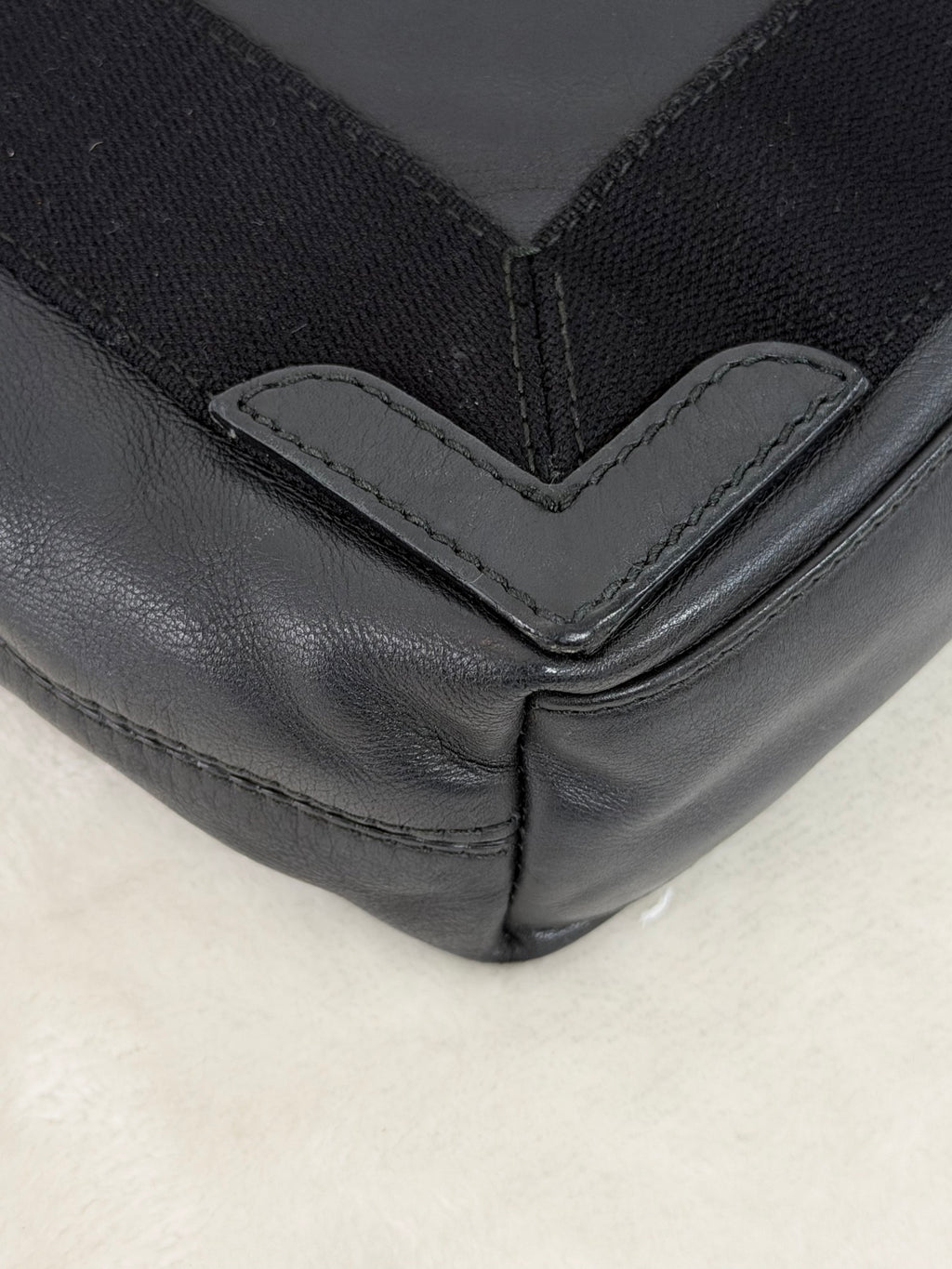 Balenciaga Navy Cabas Totebag