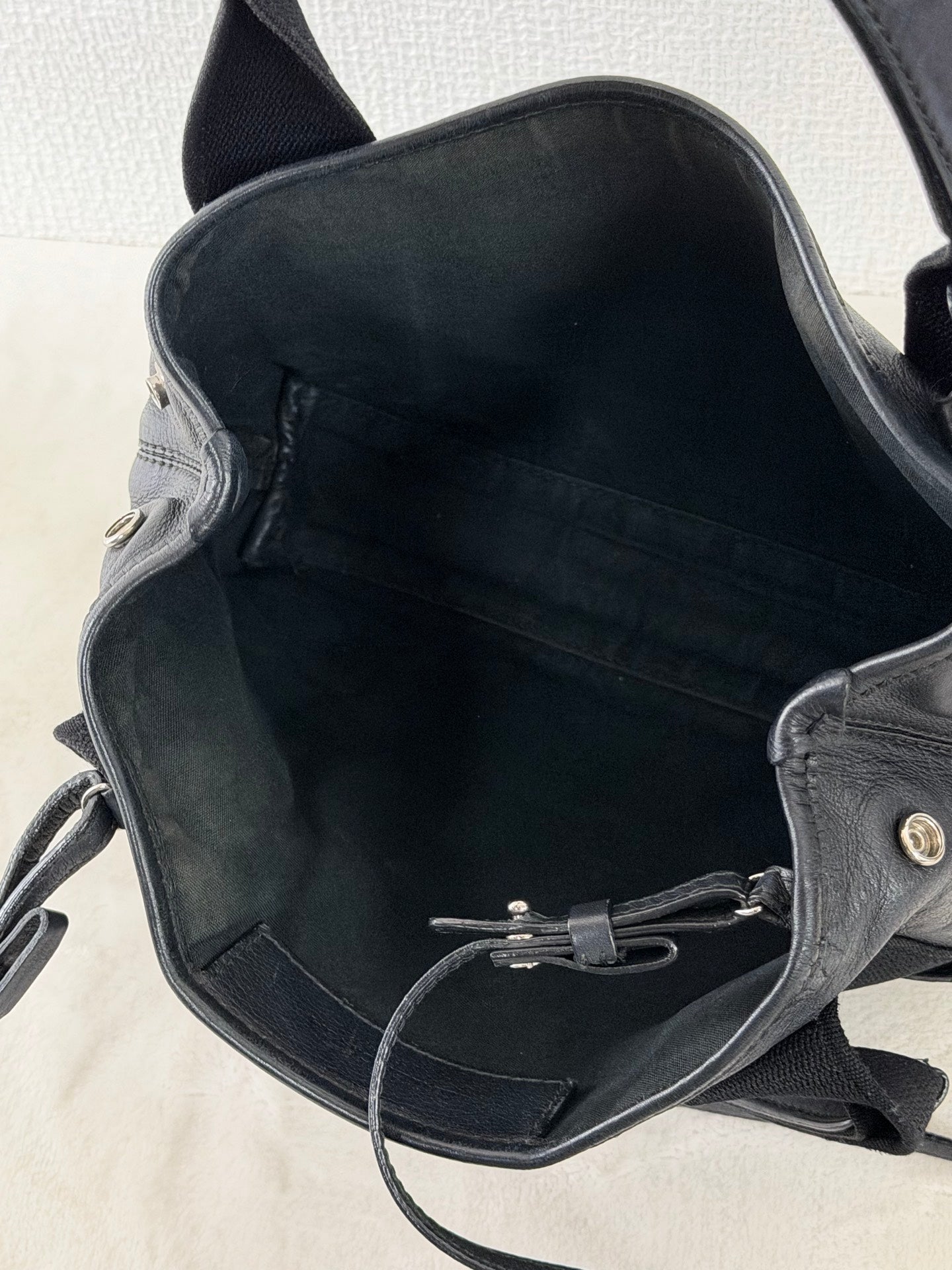 Balenciaga Navy Cabas Totebag