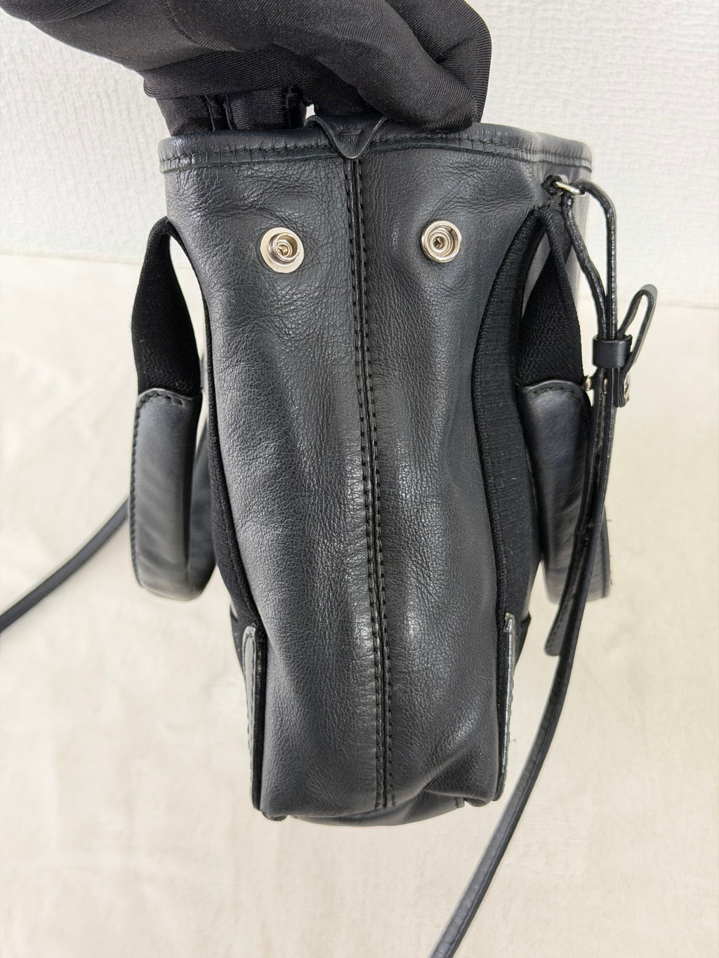 Balenciaga Navy Cabas Totebag