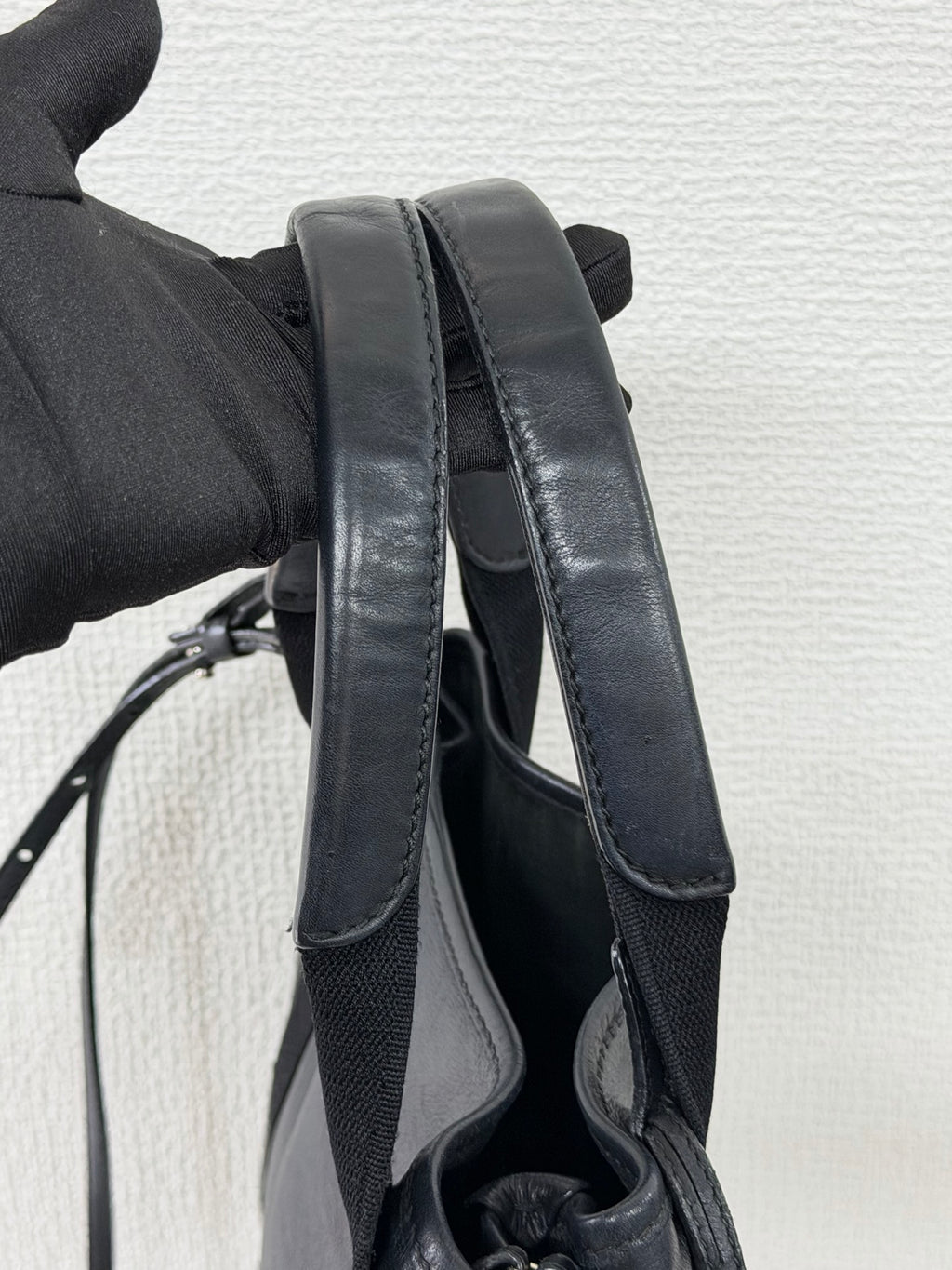 Balenciaga Navy Cabas Totebag