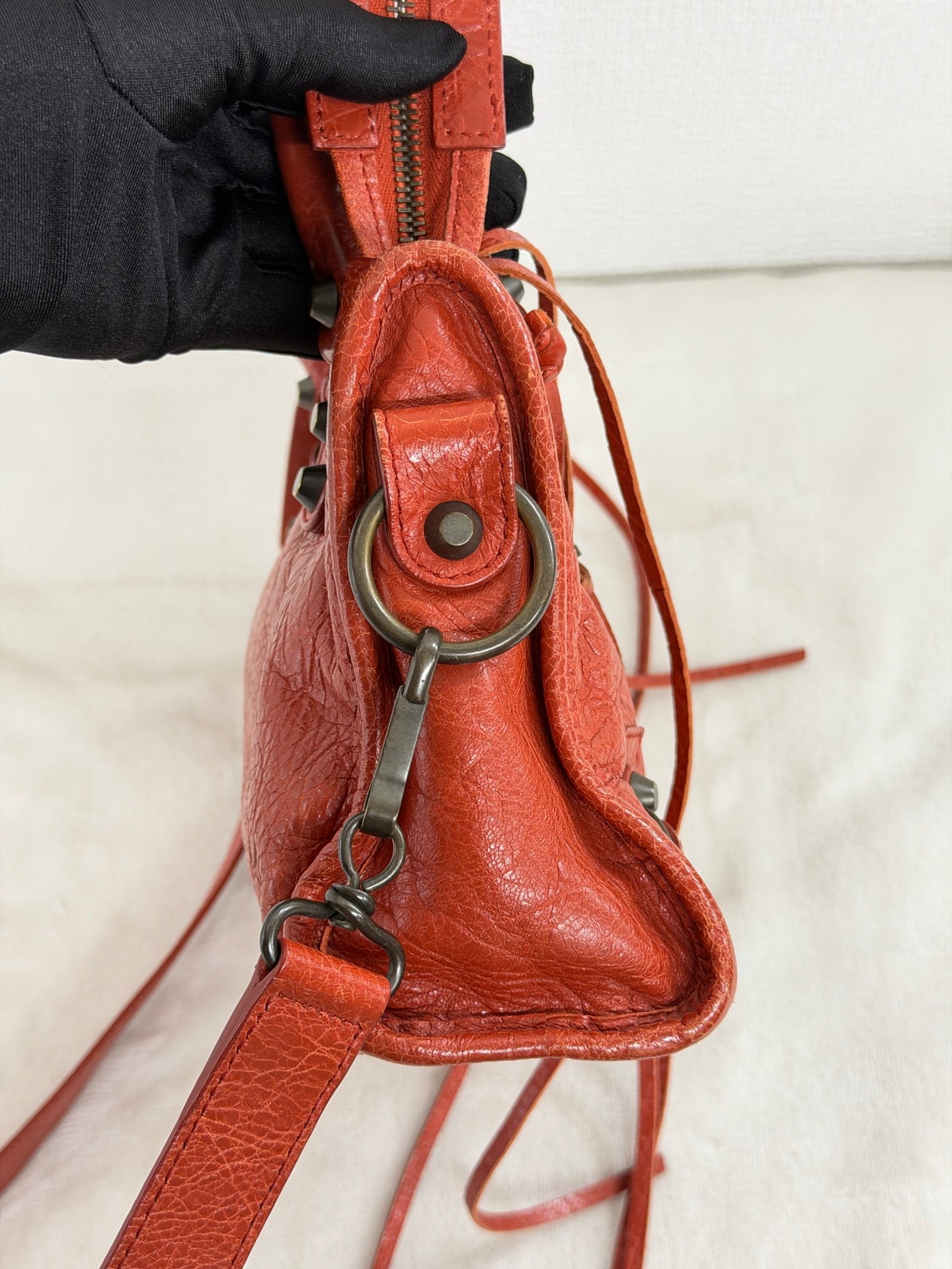 Balenciaga Le City Mini Genuine Shoulderbag