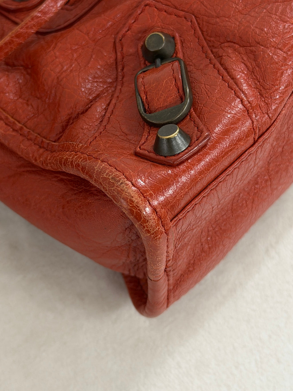Balenciaga Le City Mini Genuine Shoulderbag