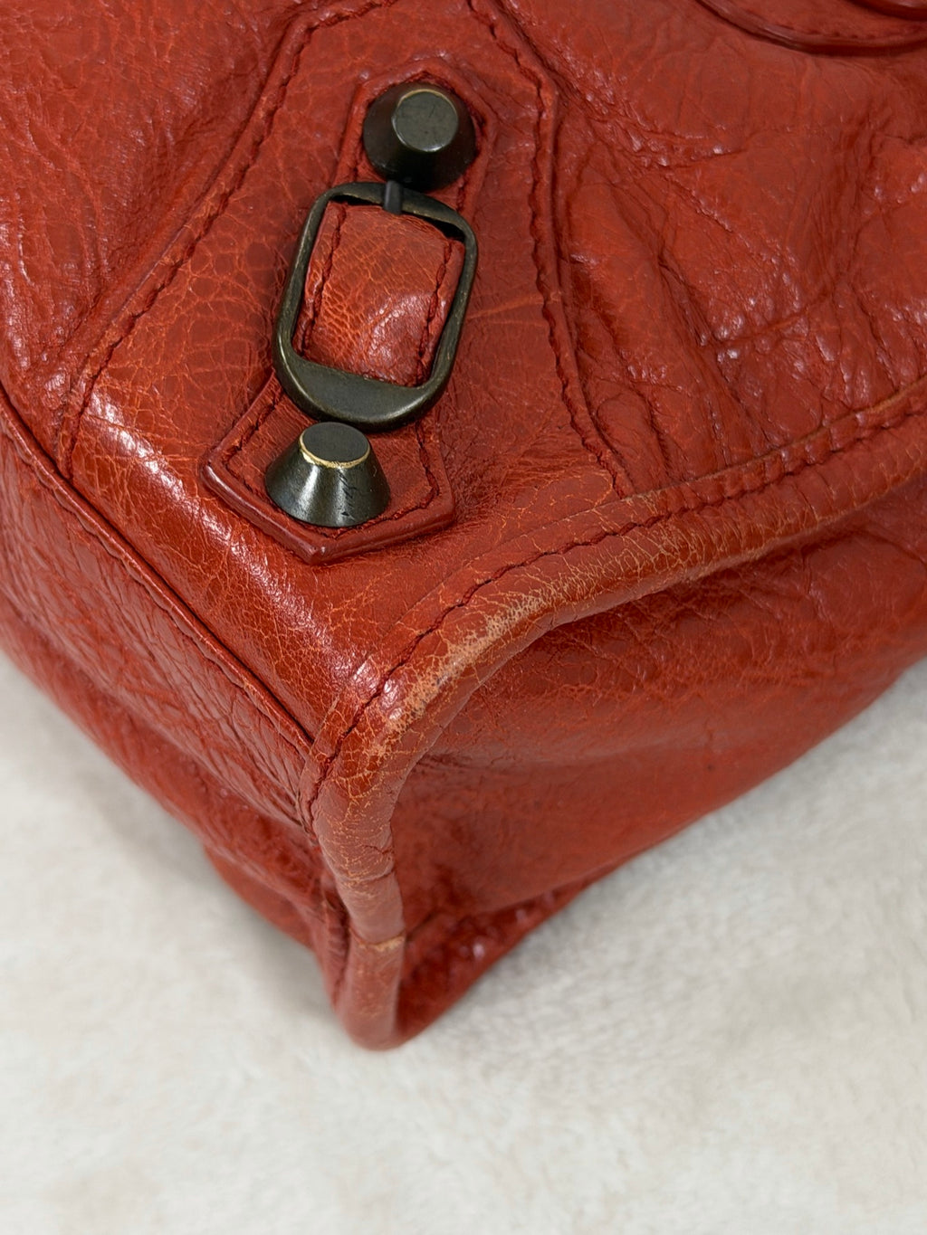 Balenciaga Le City Mini Genuine Shoulderbag