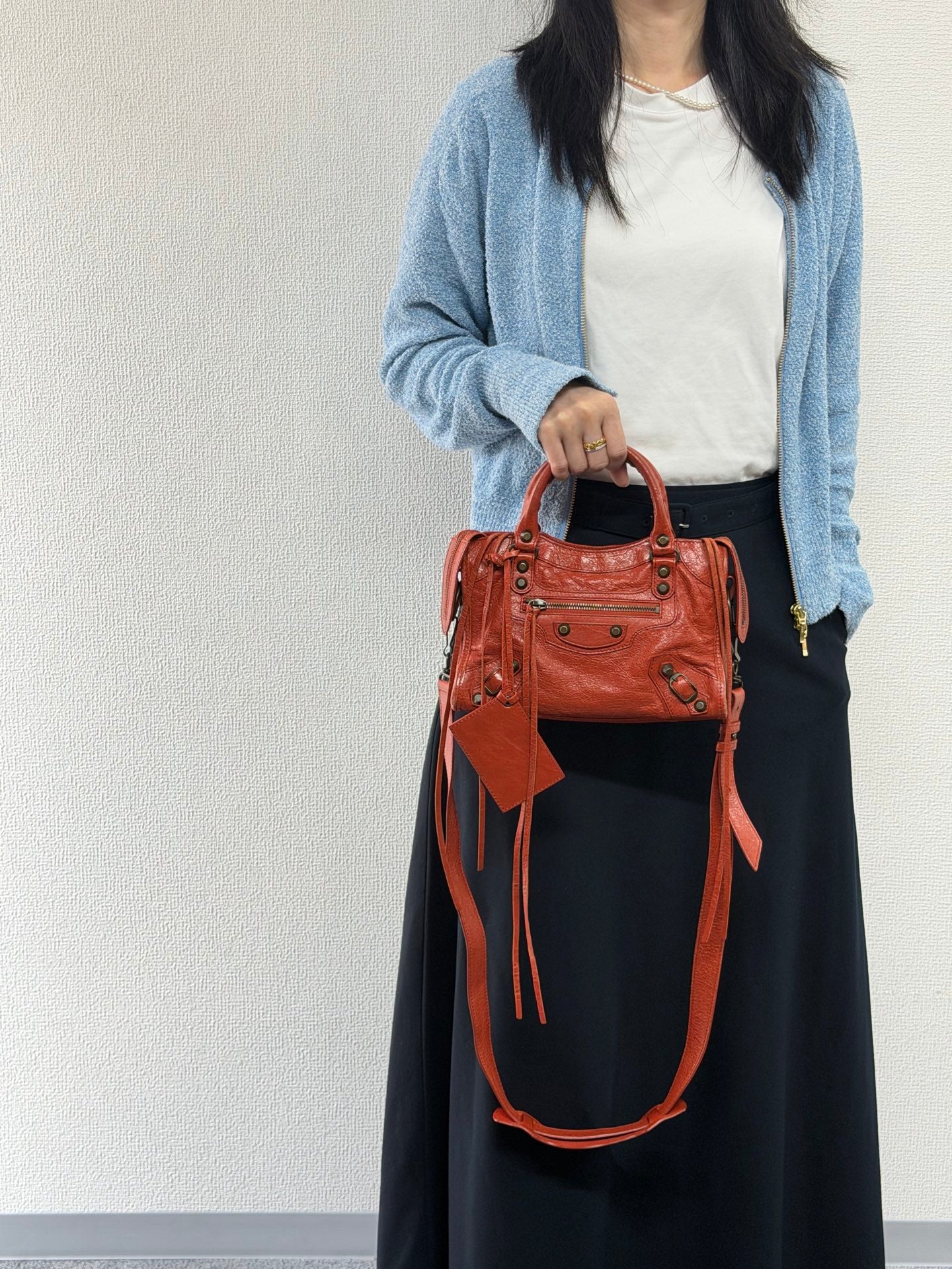 Balenciaga Le City Mini Genuine Shoulderbag