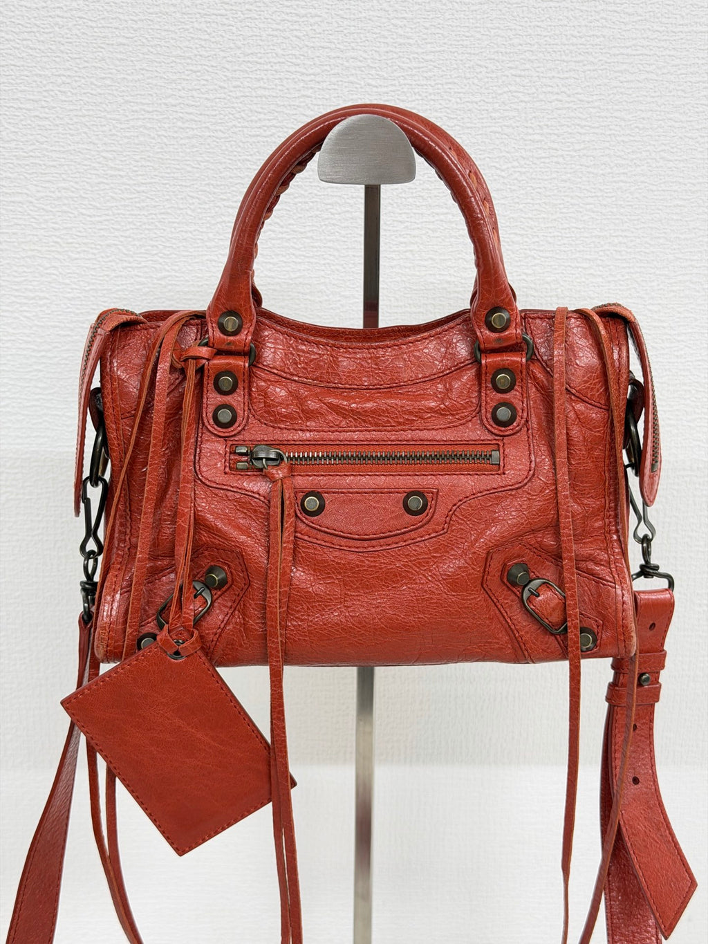 Balenciaga Le City Mini Genuine Shoulderbag