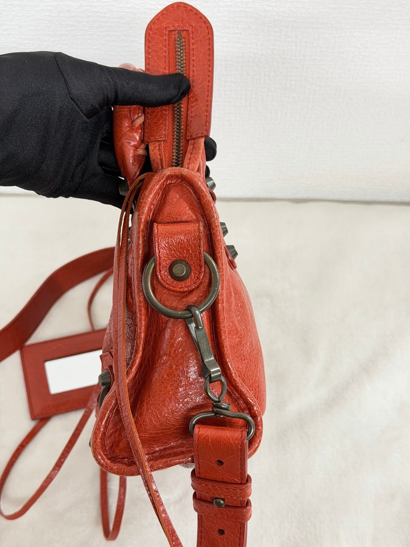 Balenciaga Le City Mini Genuine Shoulderbag