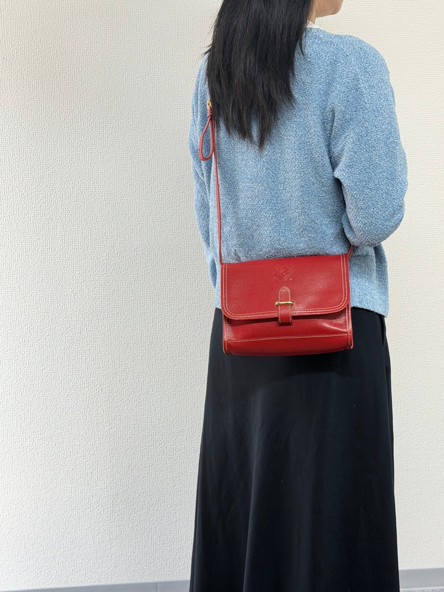 LOEWE Genuine Massenger Shoulderbag